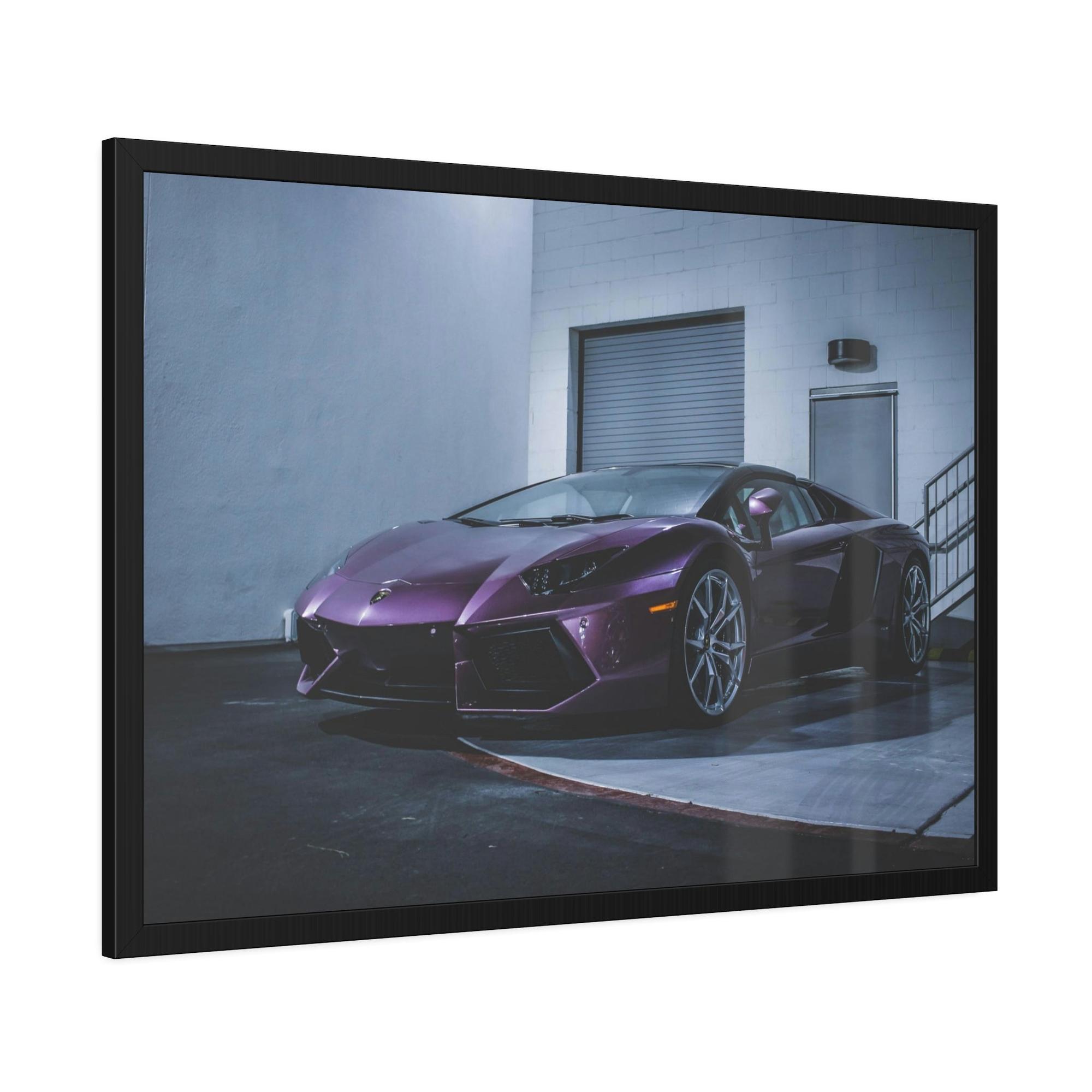 Lamborghini The Art of Lamborghini: Framed Canvas and Artwork Showcasing Iconic Design