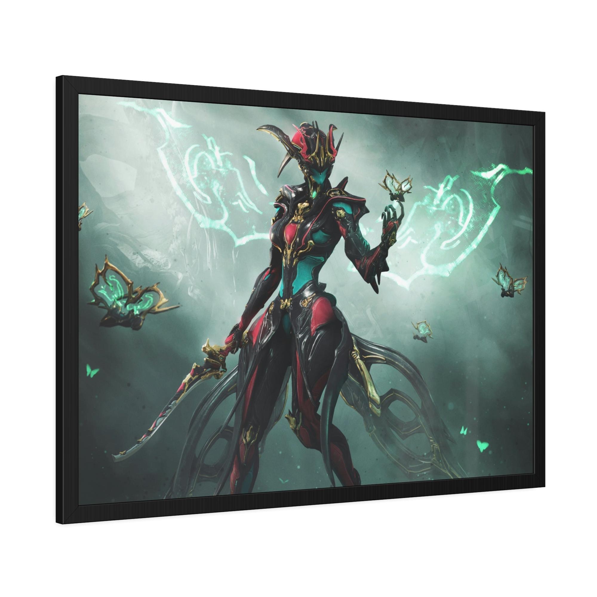 Warframe Warframe's Best Moments: A Collection of Canvas Art Prints for Fans of the Game