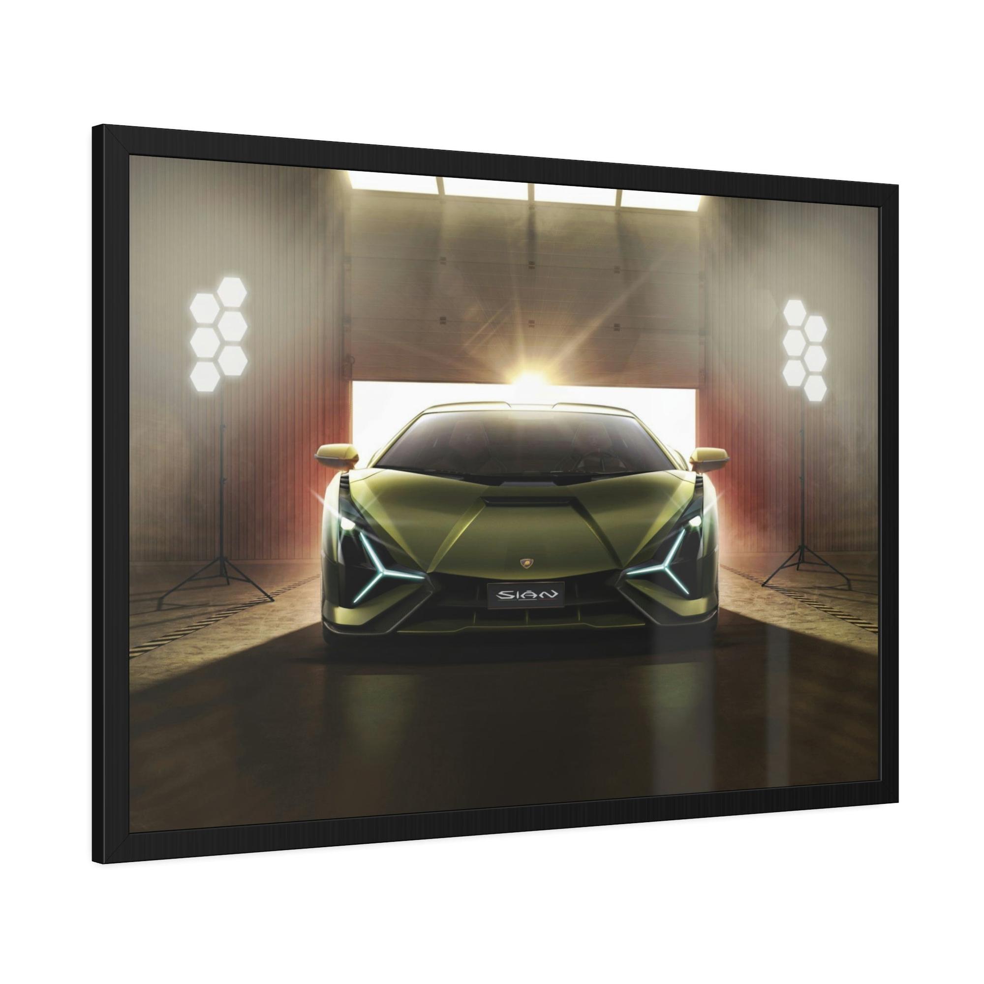 Lamborghini Sleek and Stylish: Modern Canvas Wall Art of Lamborghini for Your Home