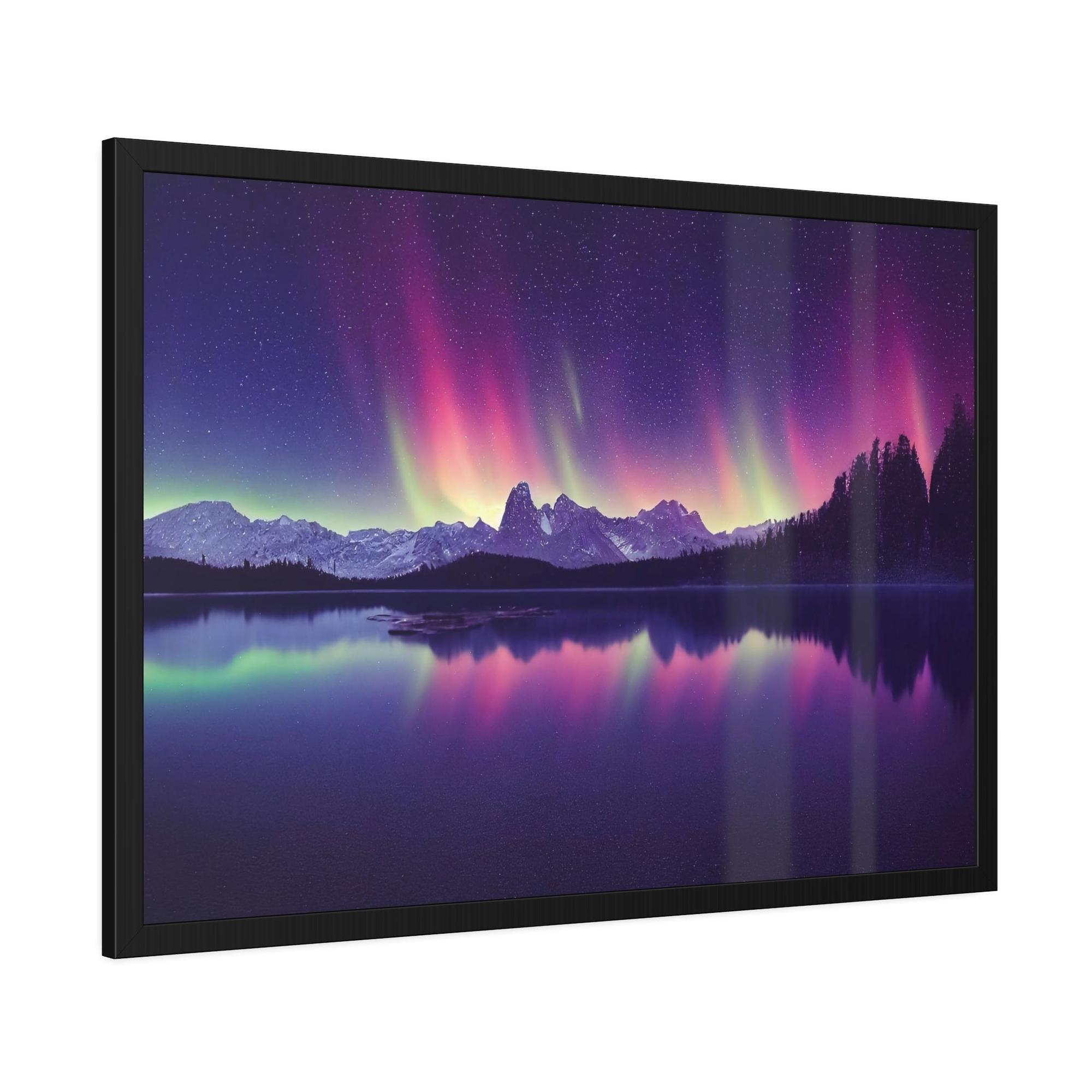 Aurora Borealis Aurora Borealis Serenade: A Harmonious Display of Light and Color