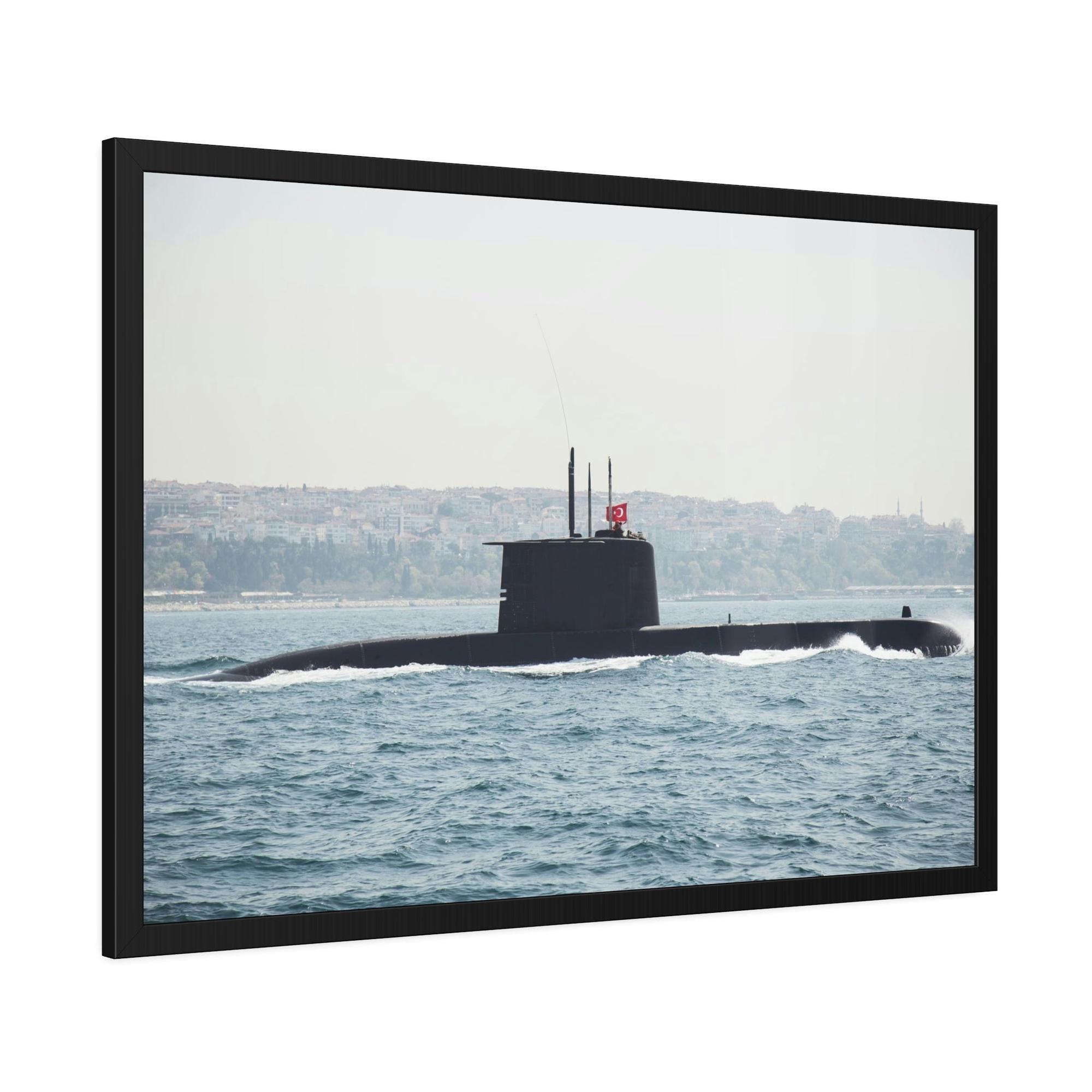 Submarines Submarines and the Blue Horizon: A Vision of the Ocean's Majesty
