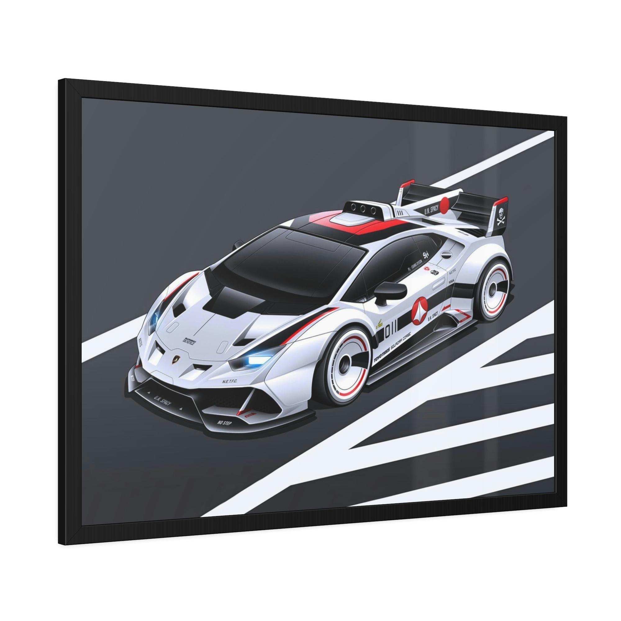 Lamborghini Luxury on Wheels: Lamborghini Framed Poster & Canvas and Wall Art