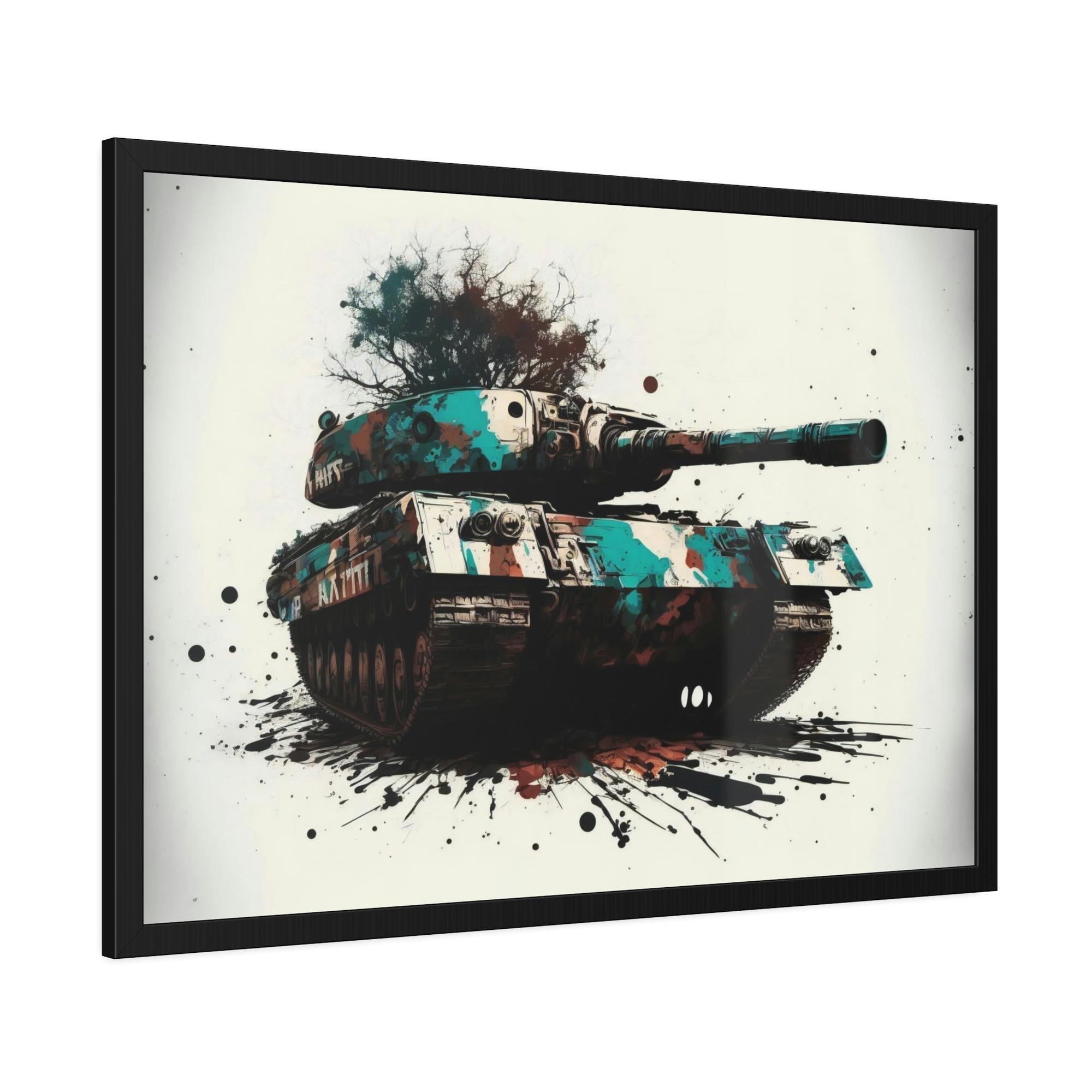 World Of Tanks Valor Unleashed: Captivating World of Tanks Print on Canvas & Poster