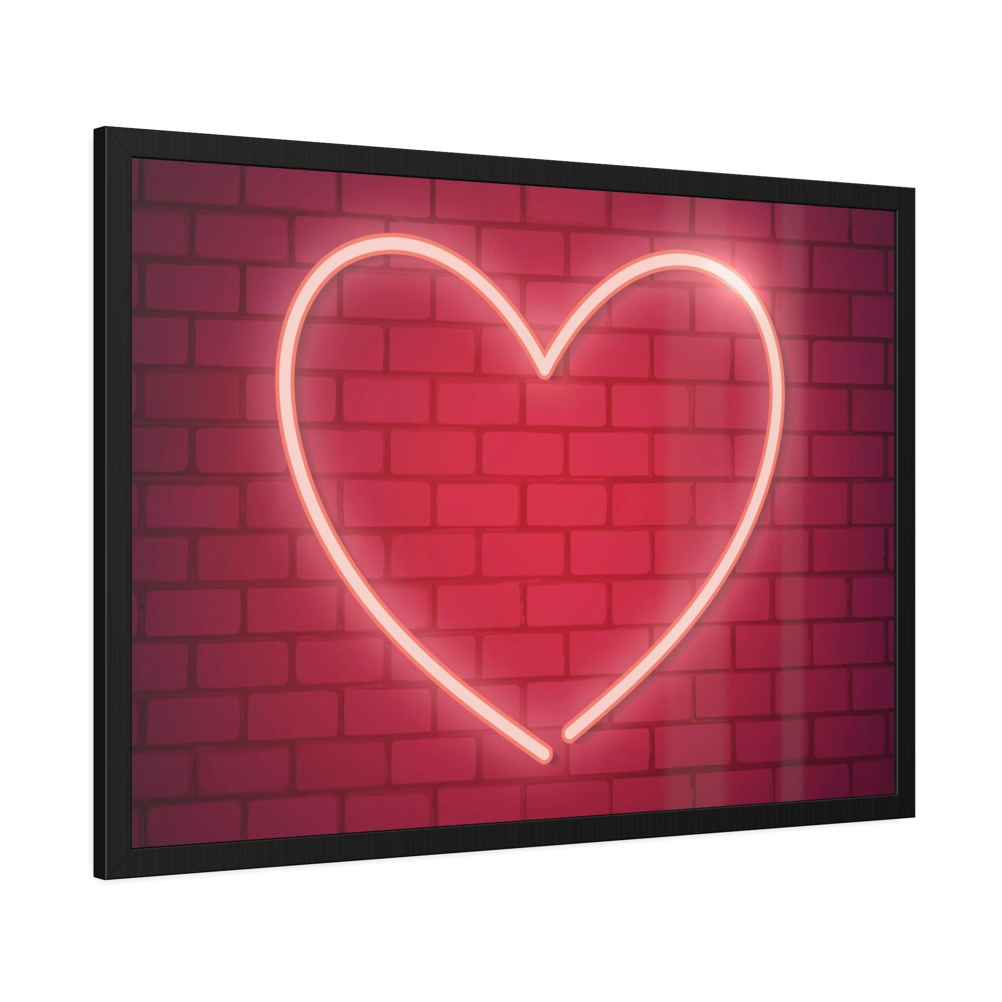 Neon Neon Marvels: Captivating Wall Art on Natural Canvas and Framed Poster Prints