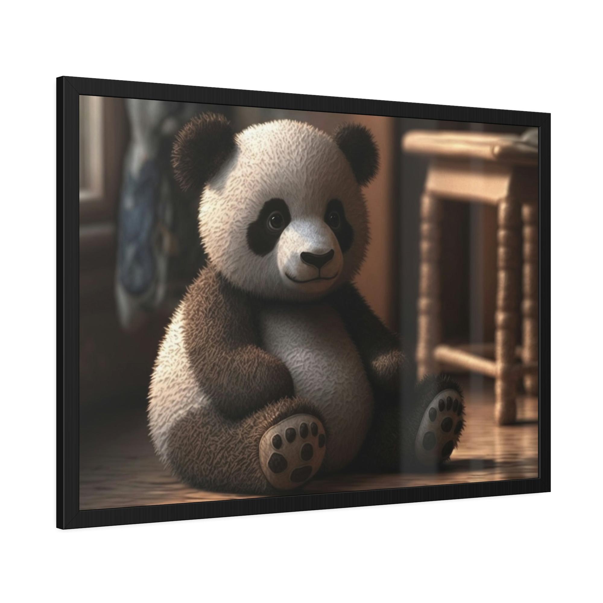 Pandas Panda Zen: Tranquility on Canvas