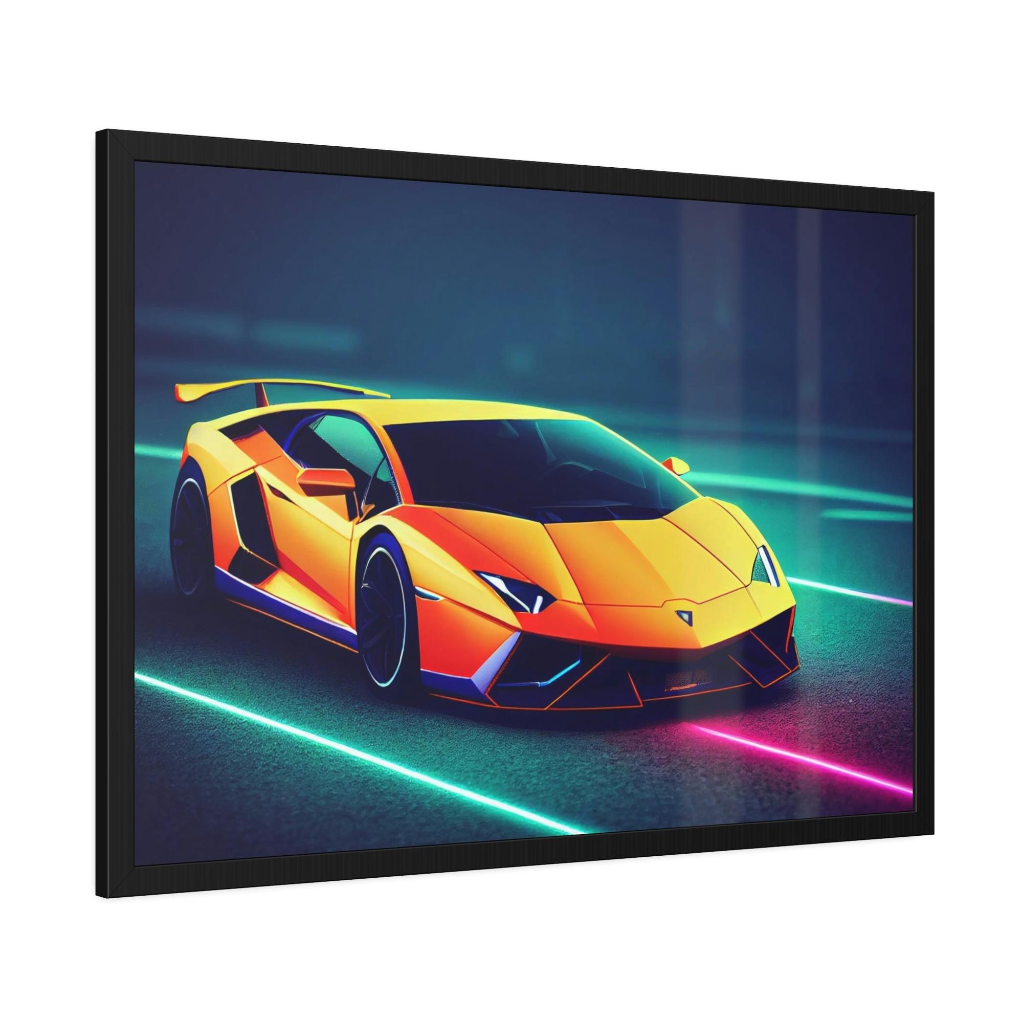 Lamborghini The Thrill of Speed: Lamborghini Canvas & Poster Print and Wall Art