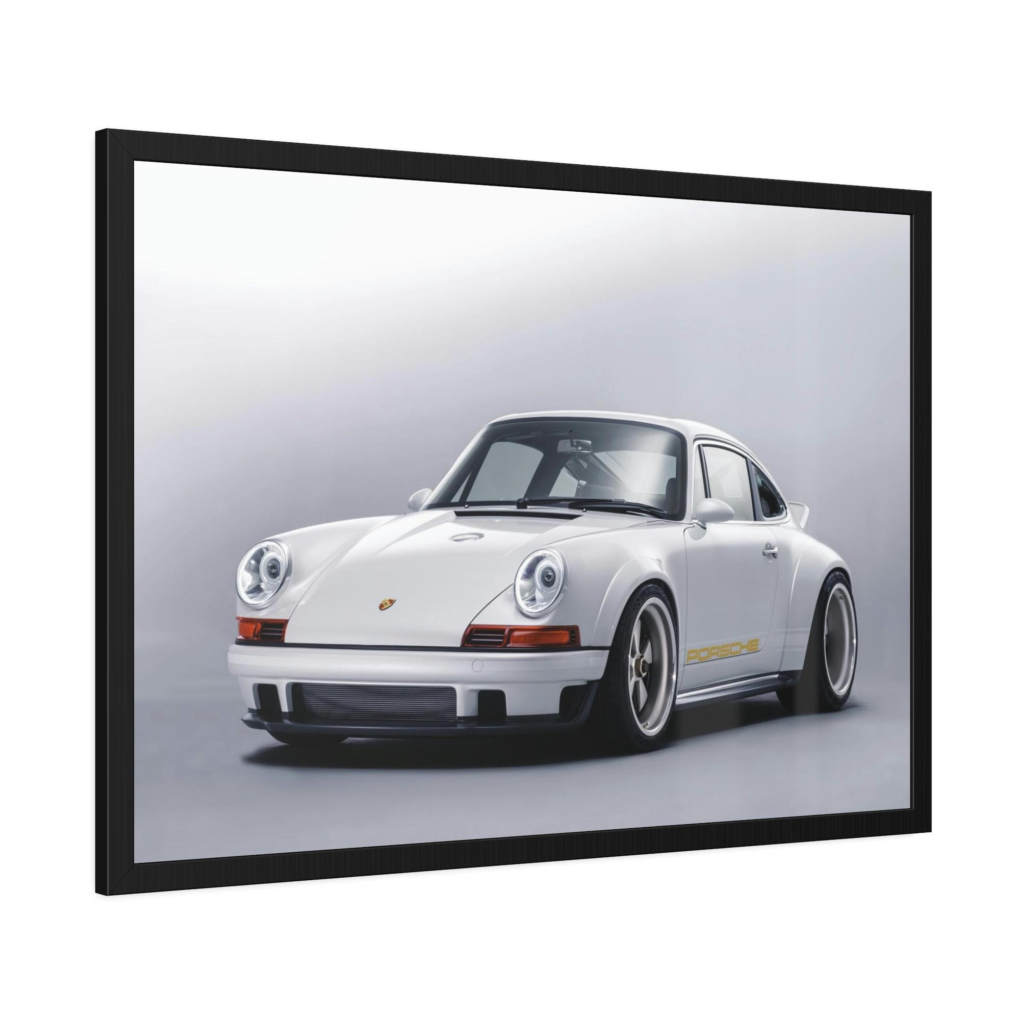 Porsche Porsche: Stunning Wall Art Featuring a Breathtaking Porsche Scenery on Natural Canvas