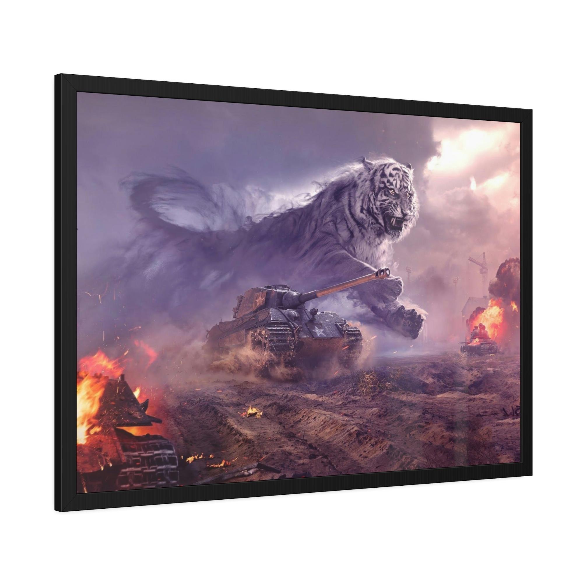 World Of Tanks Artillery in Action: Wall Art Bringing World of Tanks to Life
