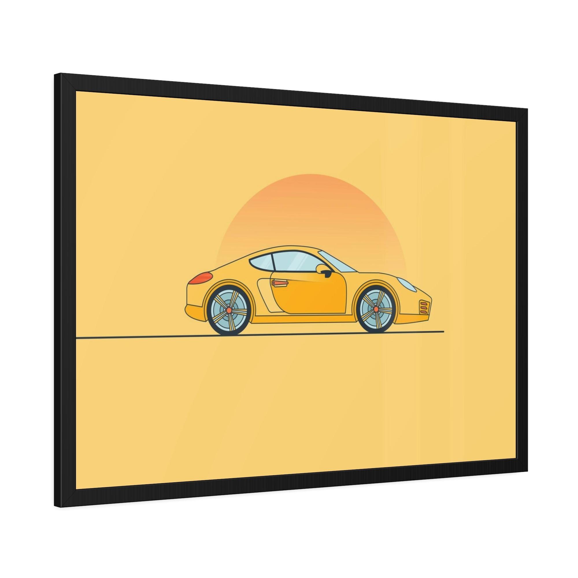 Porsche Racing Heritage: Framed Canvas & Poster Art Featuring Porsche Legends