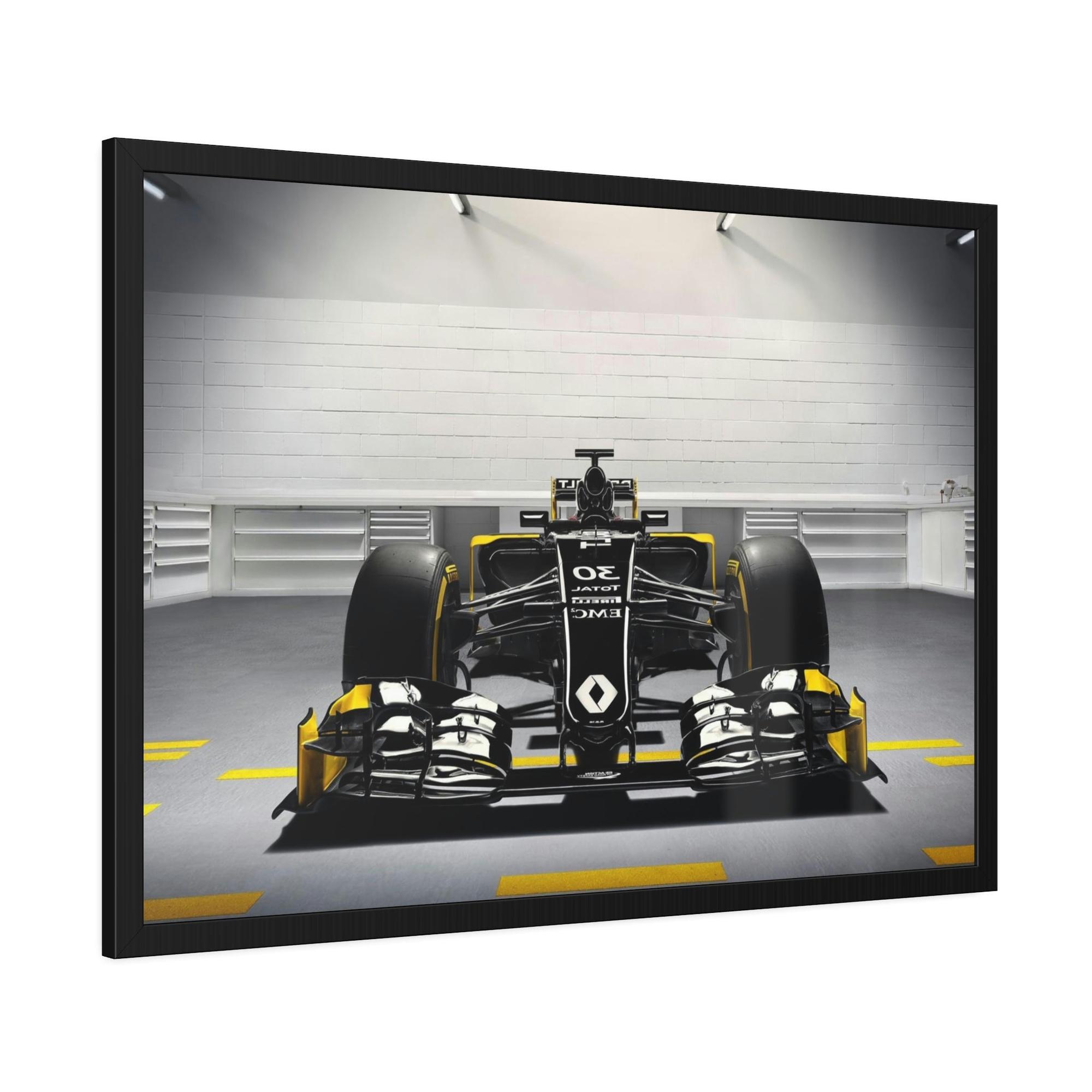 F1 The Power of Speed: Striking F1 Art Print on Canvas & Poster