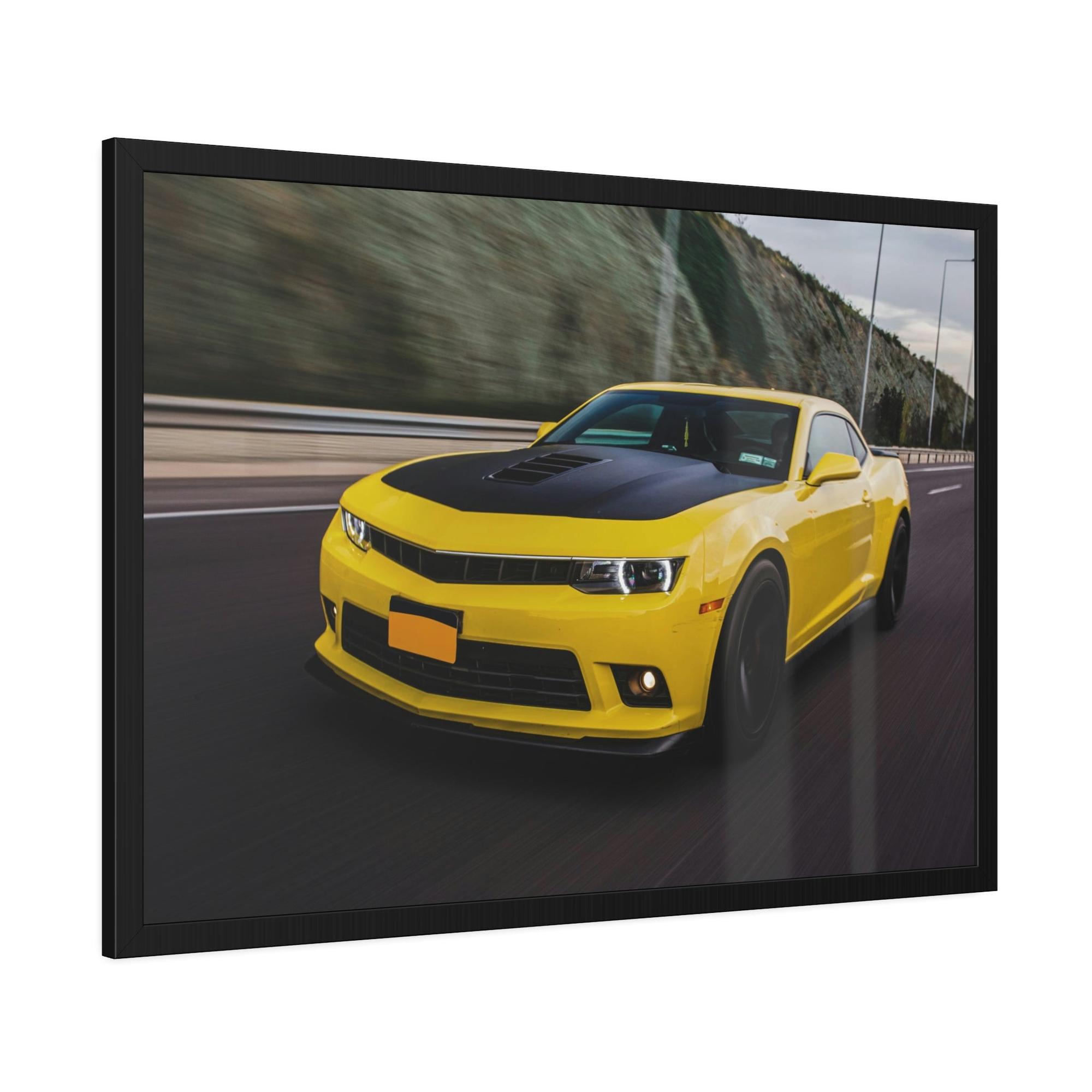 Camaro Sleek and Stylish: Camaro Art on Canvas and Wall Decor