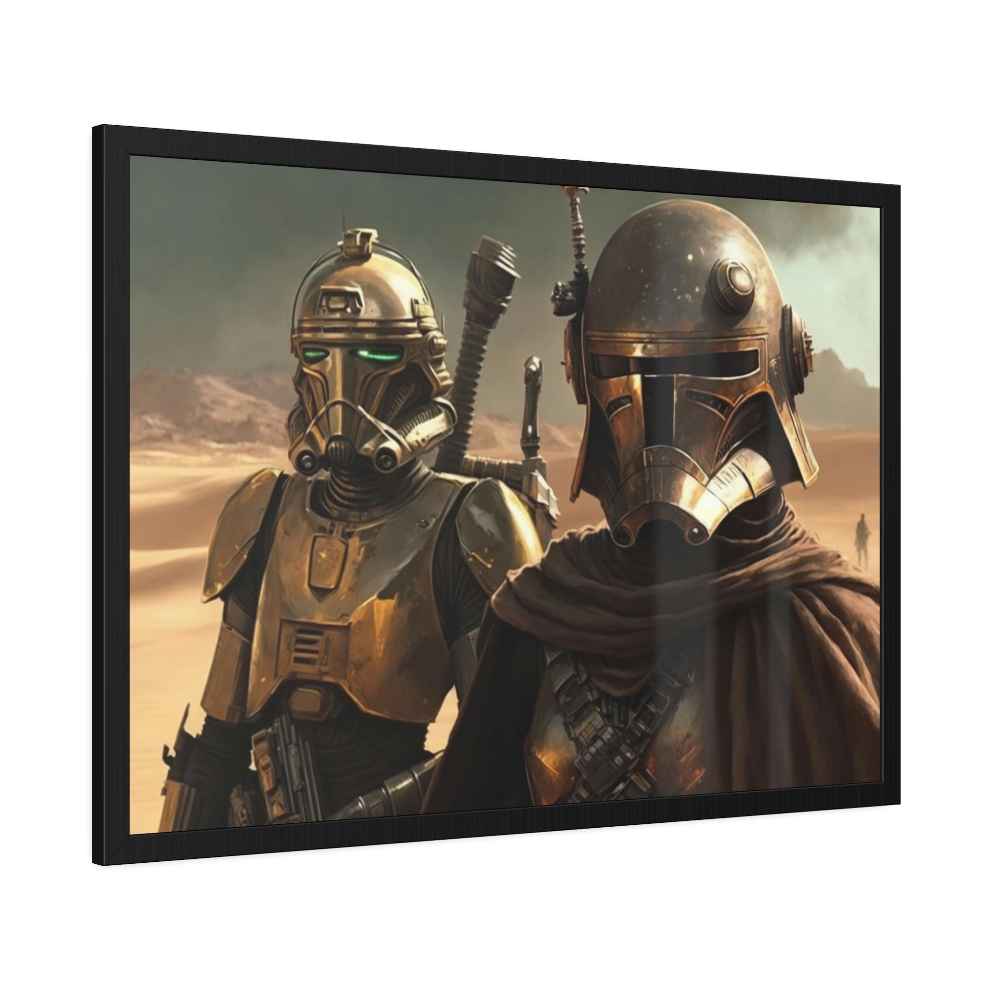 Star Wars Interstellar Adventure: Print Canvas Art with Star Wars Theme