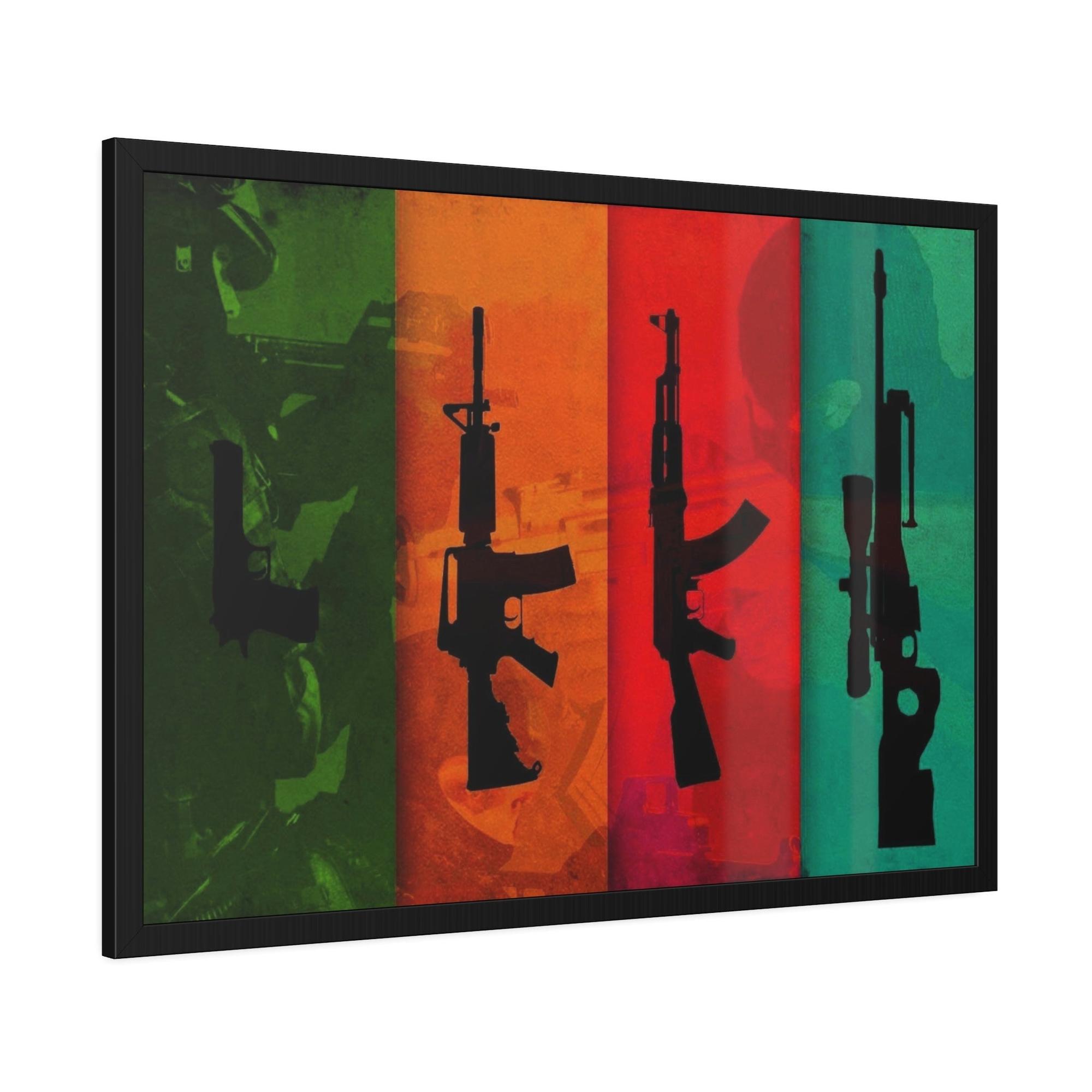 Counter Strike Counter Strike: Immersive Gaming Art on Framed Canvas & Poster