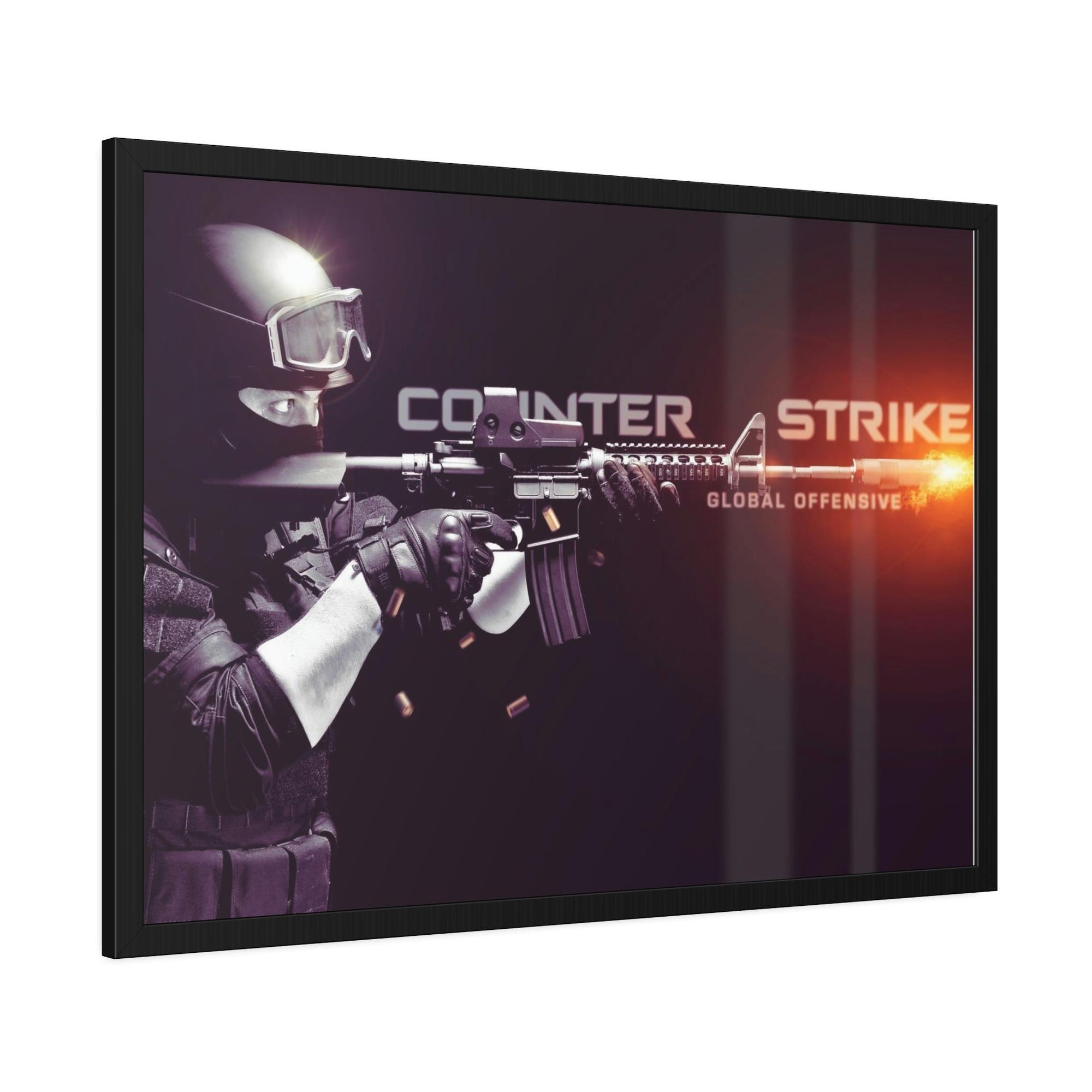 Counter Strike Engage and Conquer: Dynamic Counter Strike Wall Art on Canvas & Poster