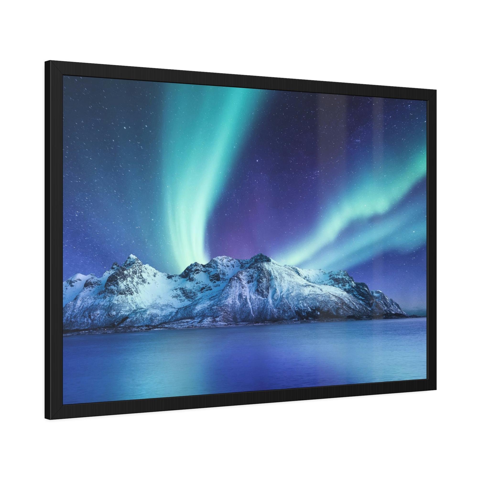Aurora Borealis The Northern Lights: A Vibrant Canvas of Nature's Color Palette