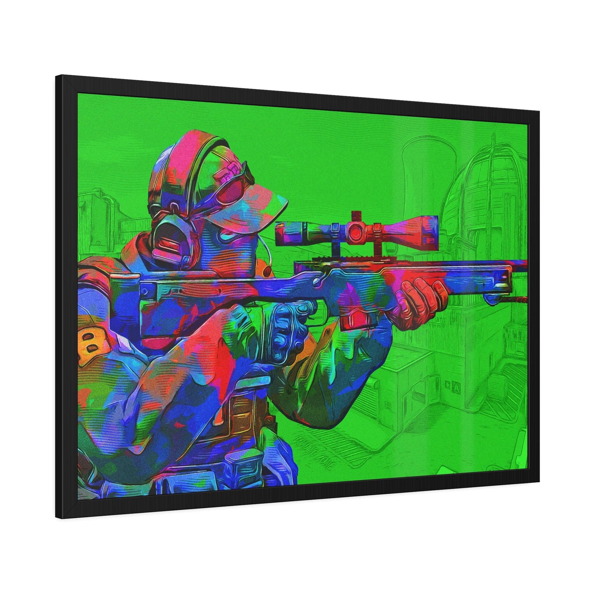 Counter Strike Counter Strike: Captivating Wall Art on Framed Poster & Canvas