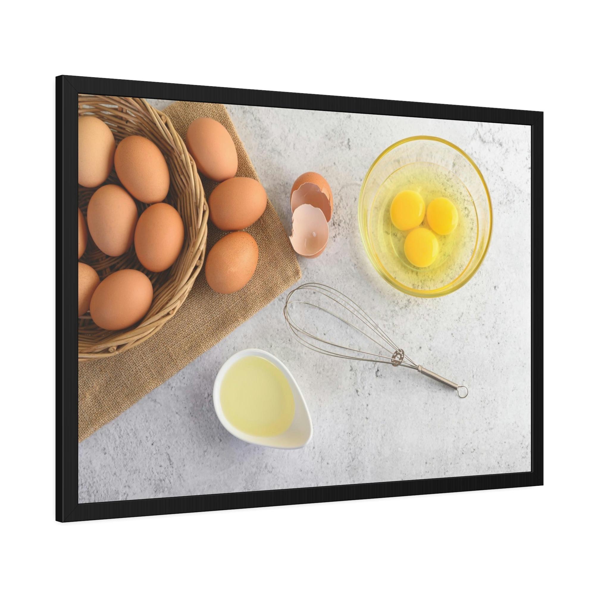 Eggs Egg-sploration of Fantasy: A Whimsical Painting of Eggs in a Dreamlike World