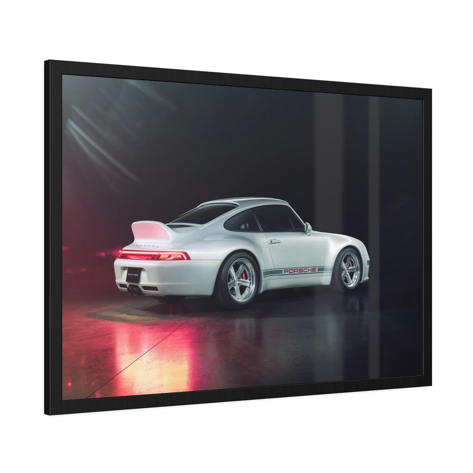 Porsche Porsche in Motion: Dynamic Print on Canvas for Racing Fans