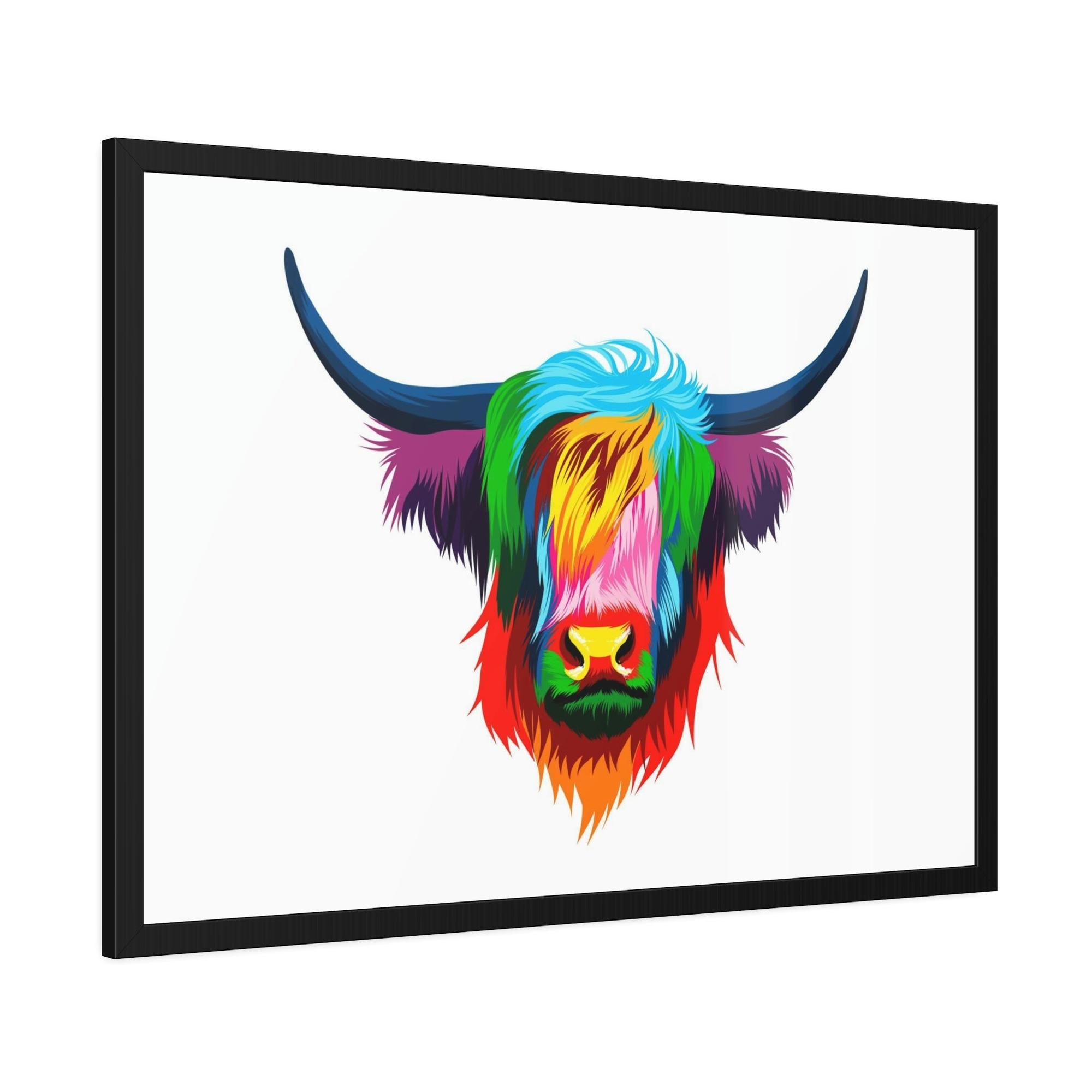 Cows Printed Delight: Cow Art for a Stunning Wall Art Centerpiece