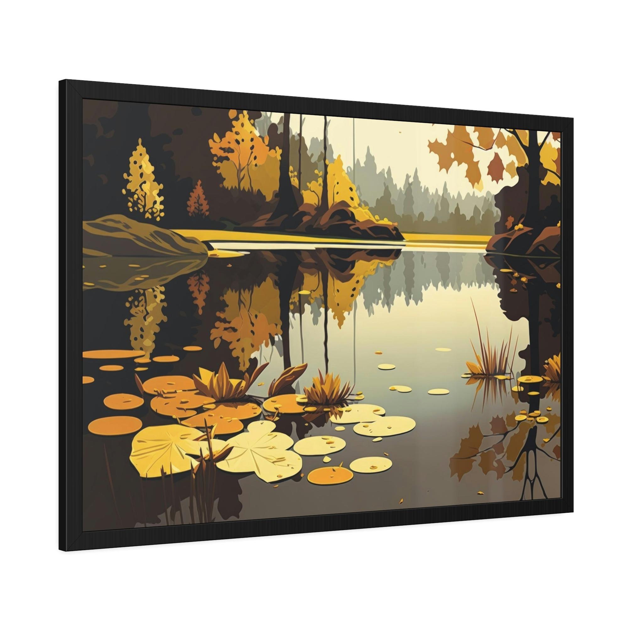 Lakes And Rivers Reflections of Nature: Wall Art and Canvas Print of Lakes and Rivers