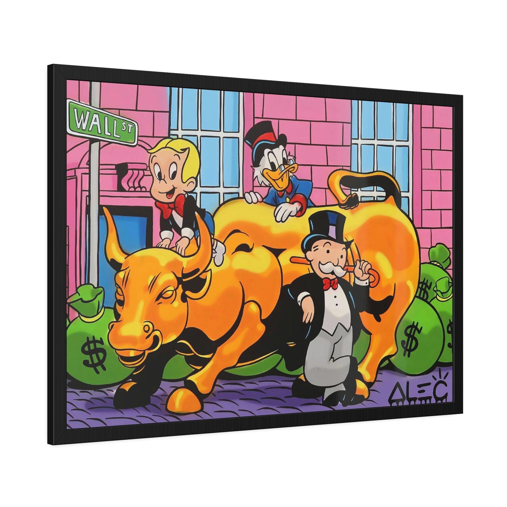 Monopoly & Motivation Urban Art with a Twist: Alec Monopoly's Framed Canvas & Poster Prints