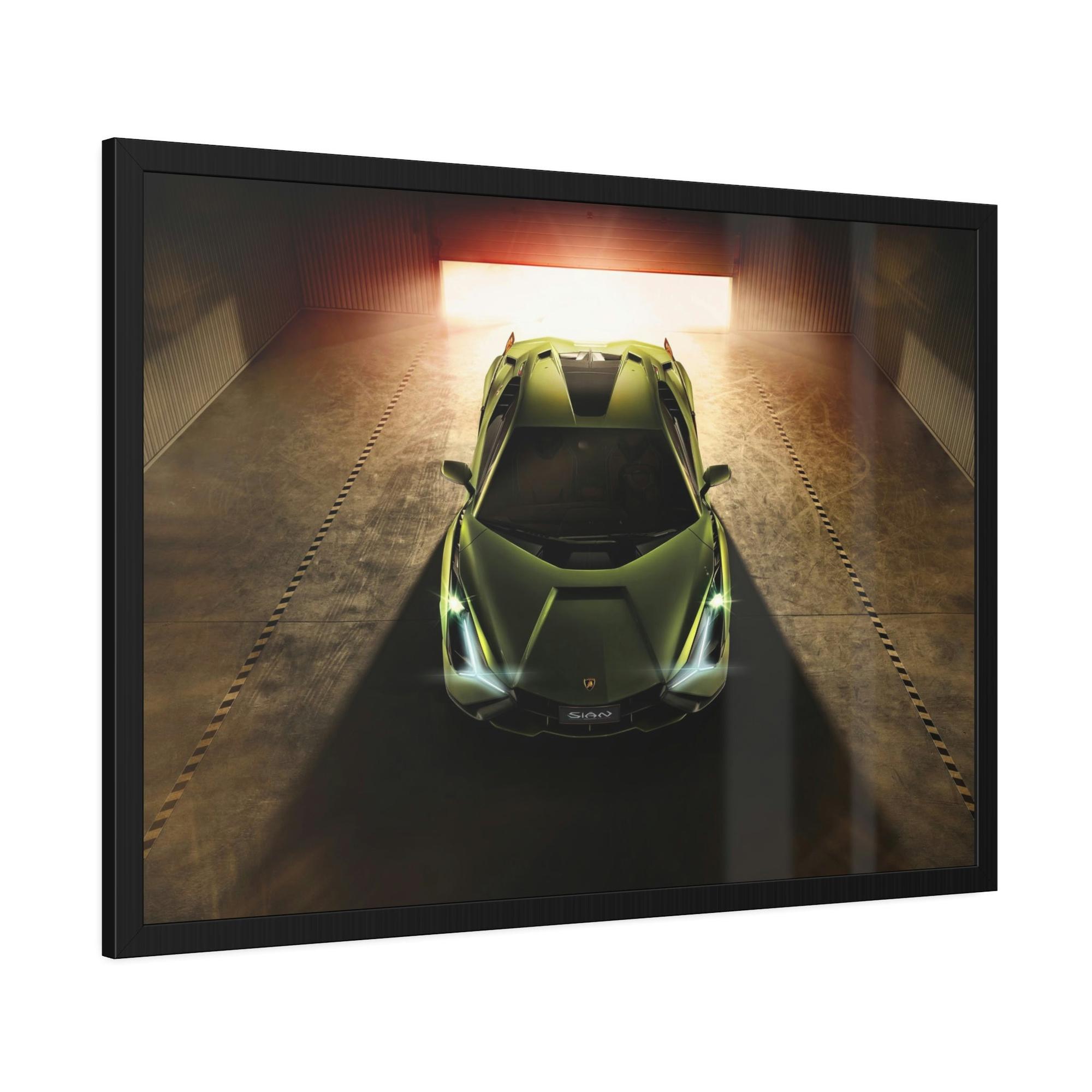 Lamborghini The Power of Perfection: Stunning Canvas Print of Lamborghini