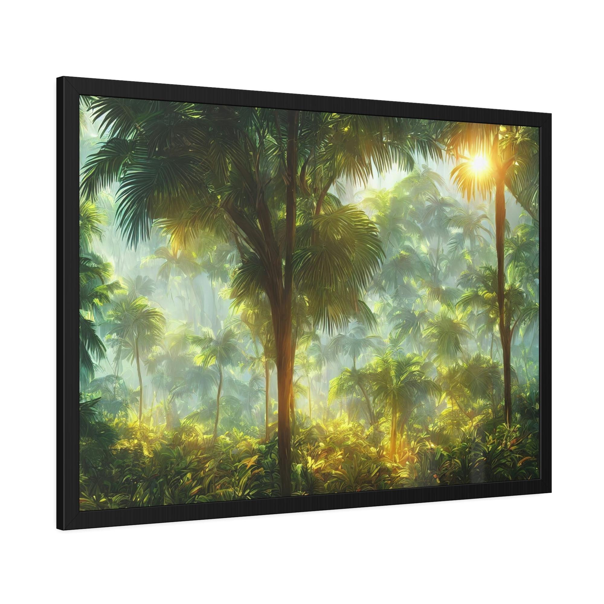 Tropical Island Vibes: Capturing the Essence of the Tropics on Canvas