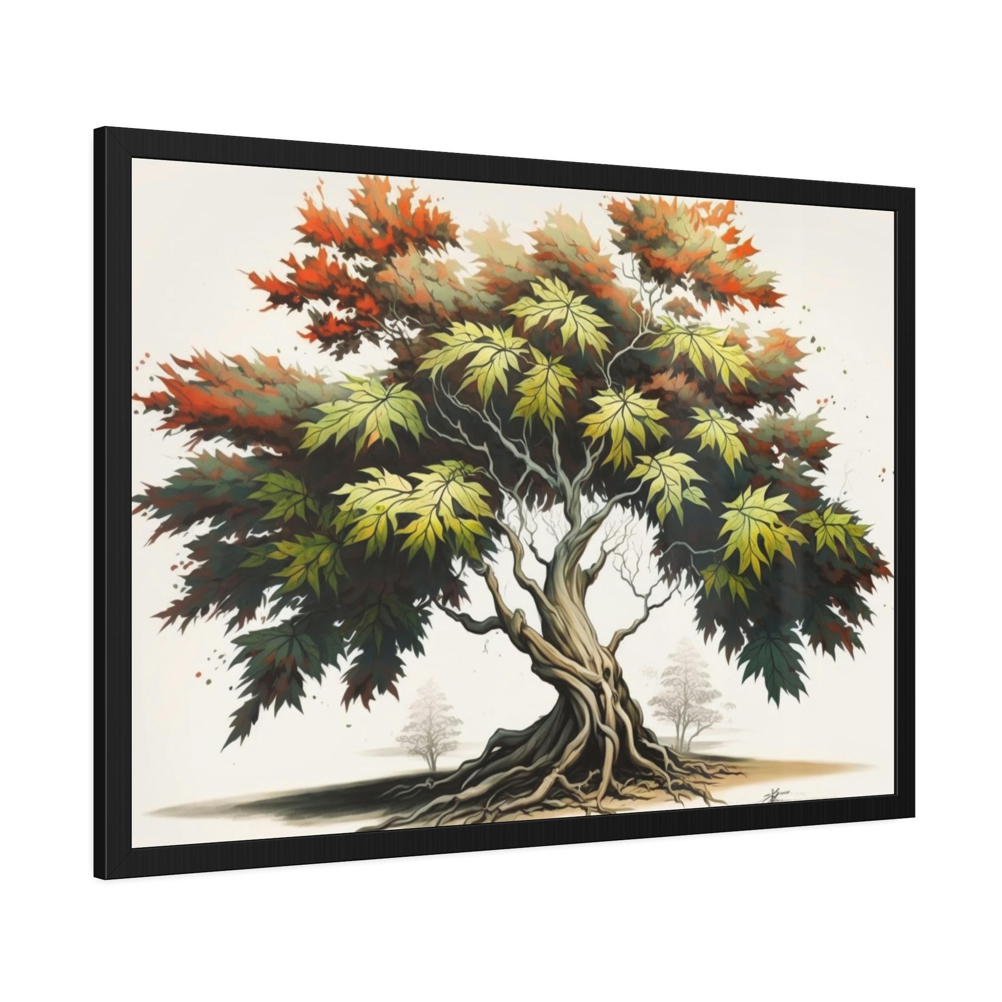 Maple Trees Rustling Leaves: A Maple Tree Symphony