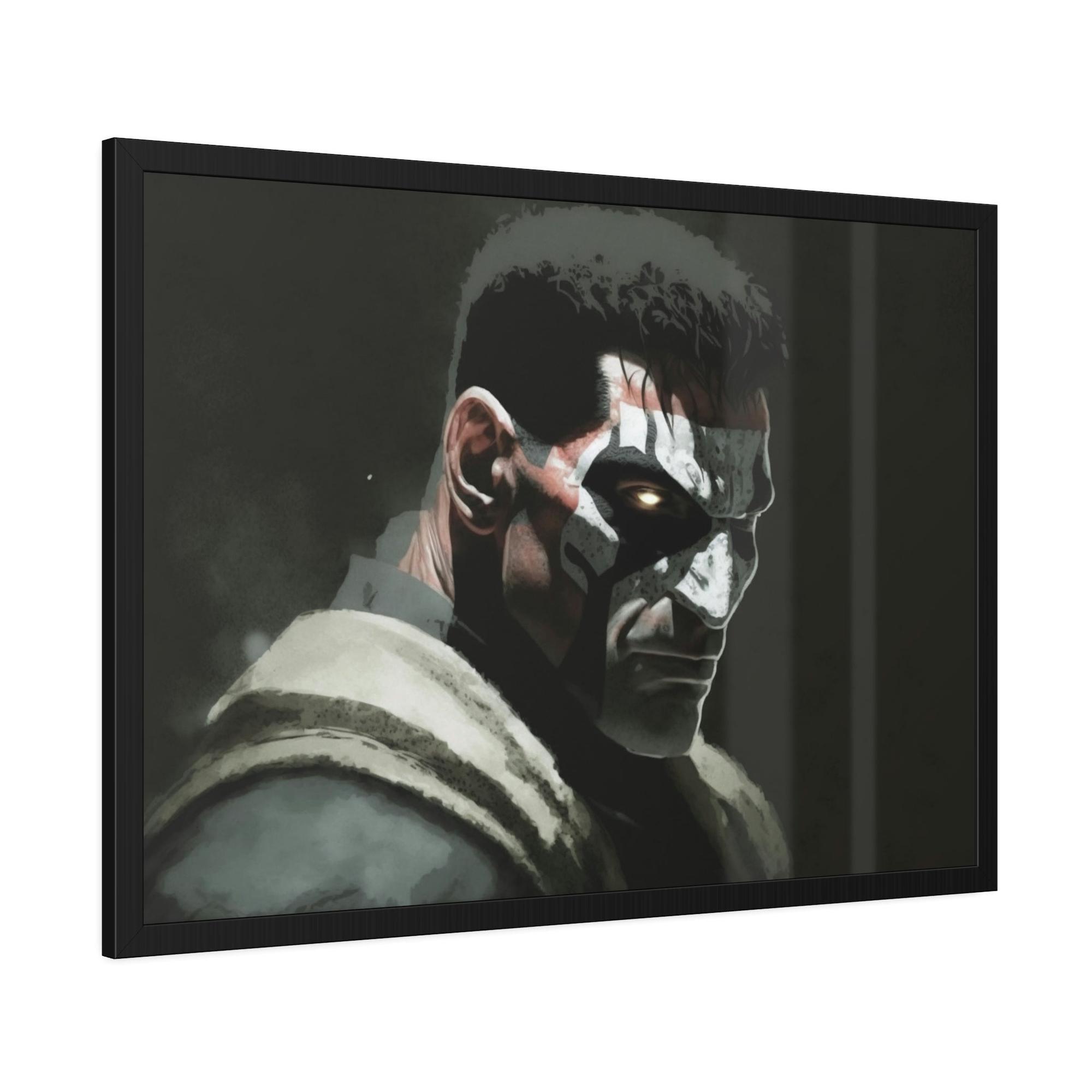Punisher Blood and Justice: A Punisher Painting