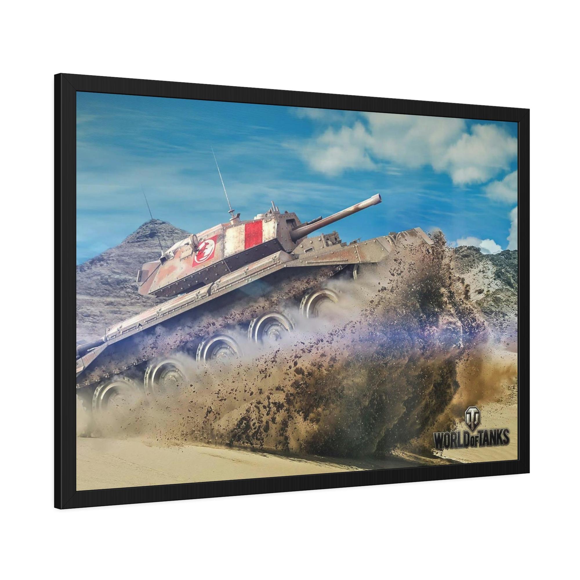 World Of Tanks Metal Warriors: Captivating World of Tanks Canvas & Poster Wall Art