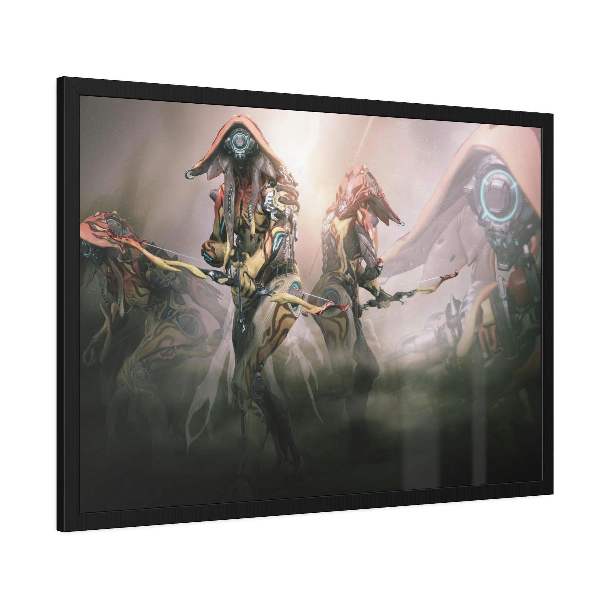 Warframe Warframe's Galactic Journey: Poster & Canvas Wall Art for Fans