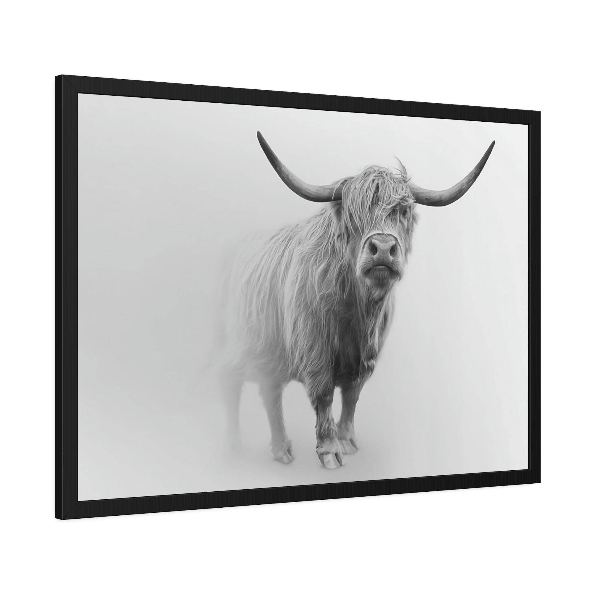 Highland Cow Scottish Cattle | Wall Art — Pixoram