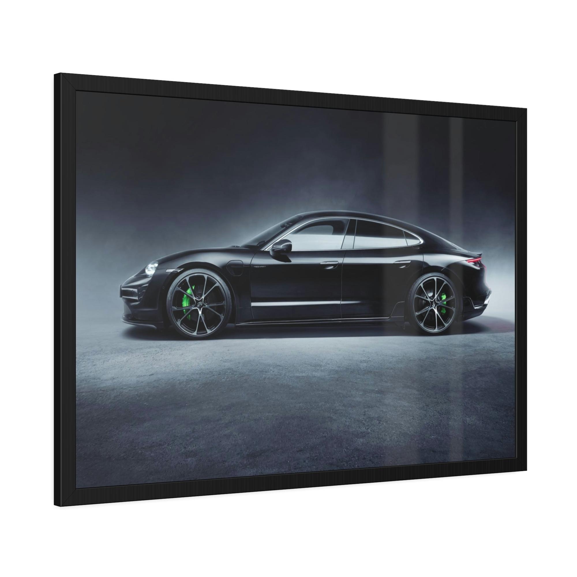 Porsche Porsche Power: A Timeless Framed Poster for Any Room