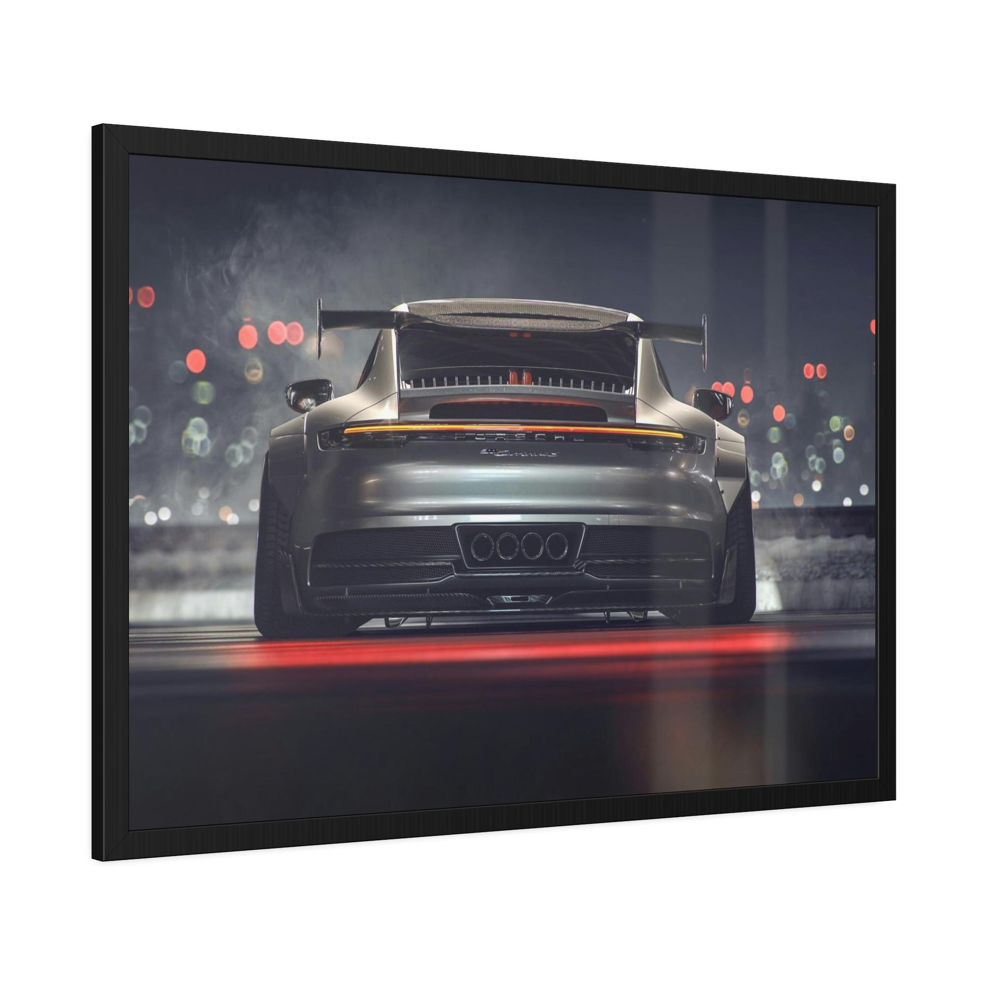 Porsche Porsche Power Captured: Framed Canvas & Poster Art for Speed Seekers