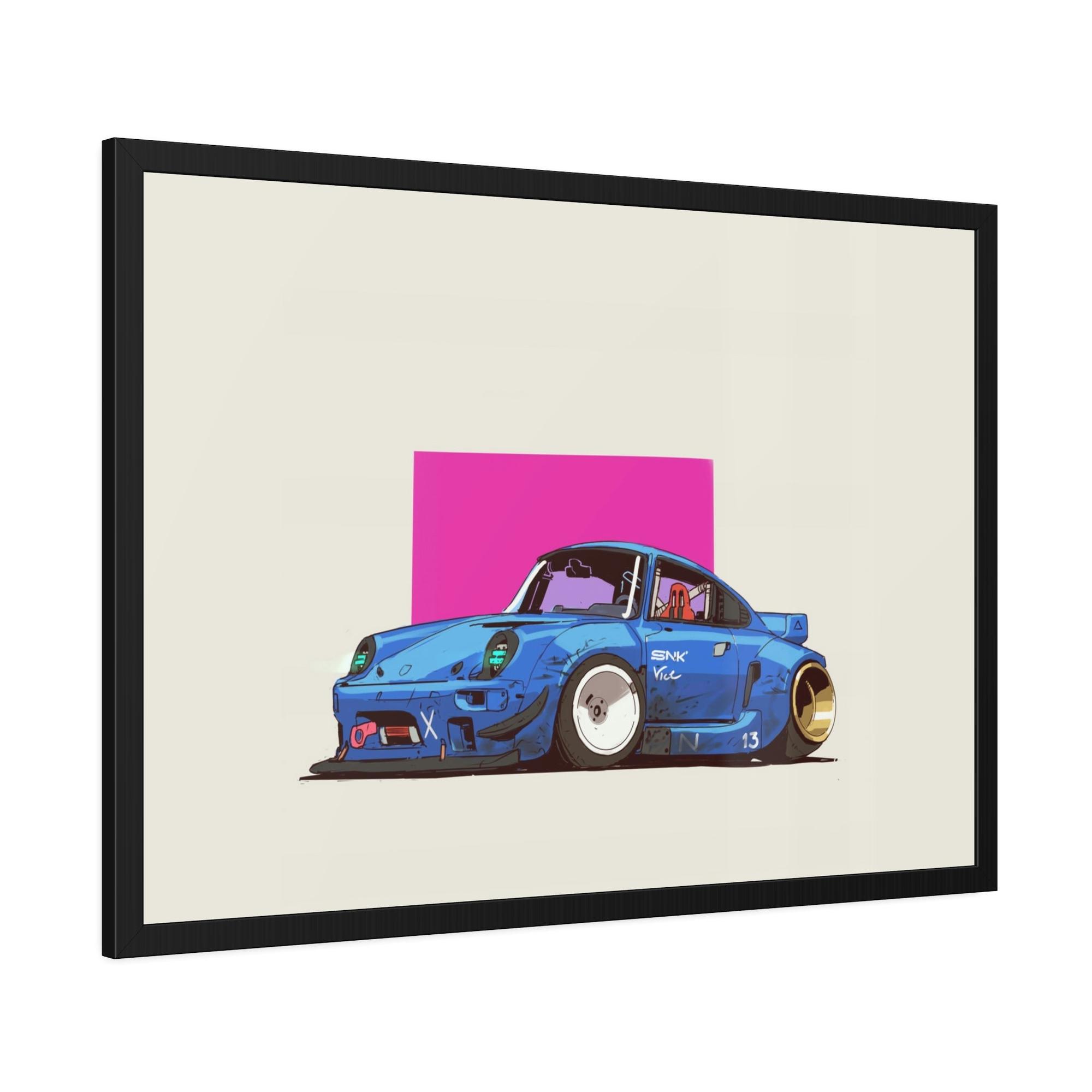 Porsche Vintage Porsche Charm: Framed Posters and Canvas Prints