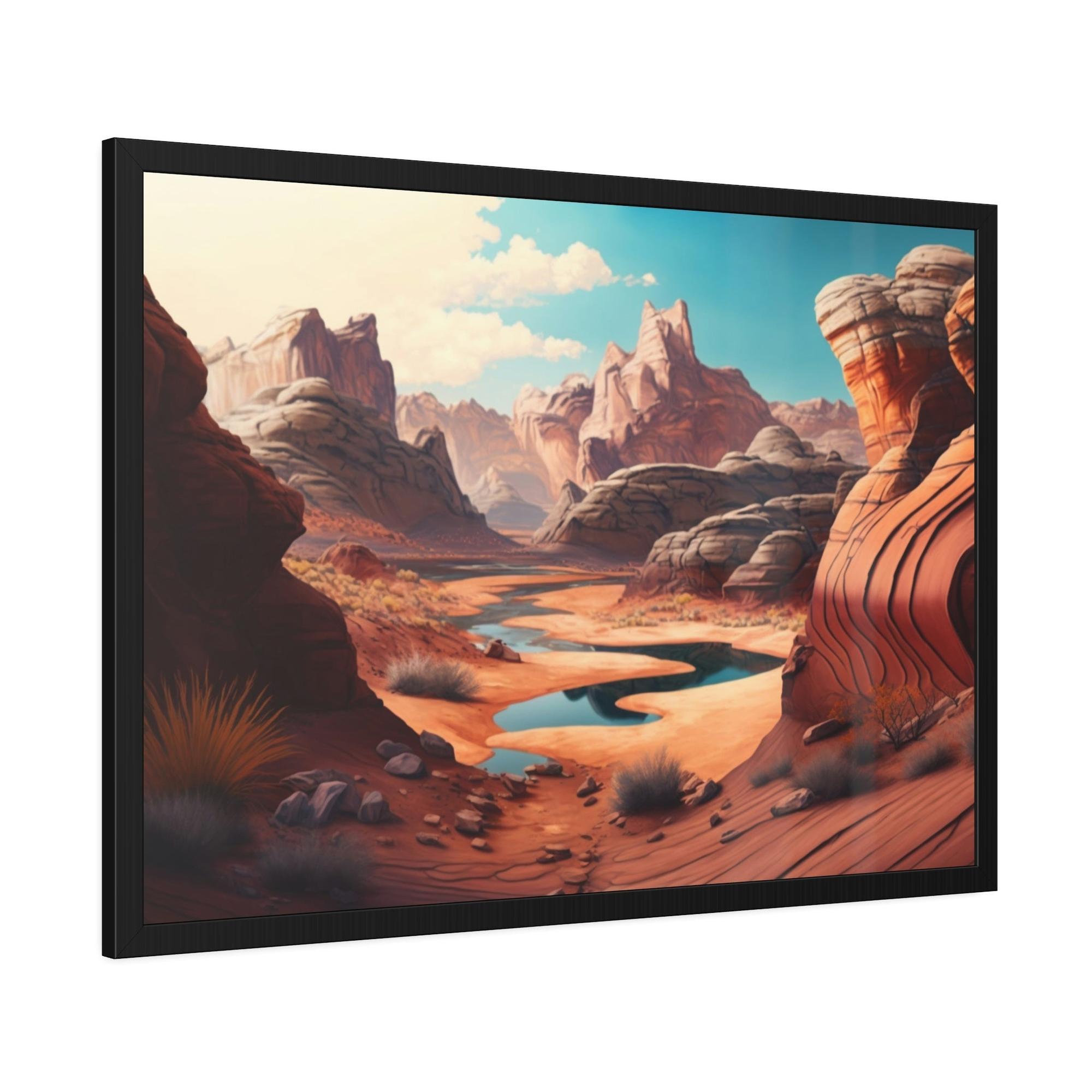 Canyon Nature's Beauty: Canyons Print on Canvas and Art Prints for Your Home