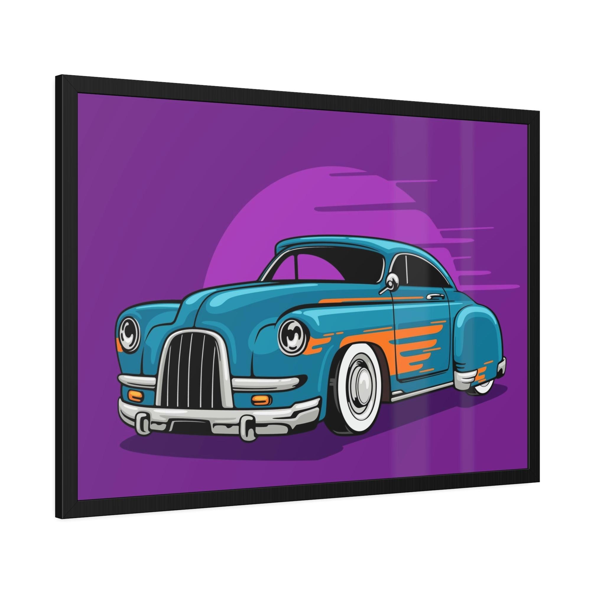 Porsche Porsche on the Move: Modern Canvas Wall Art for Racing Enthusiasts