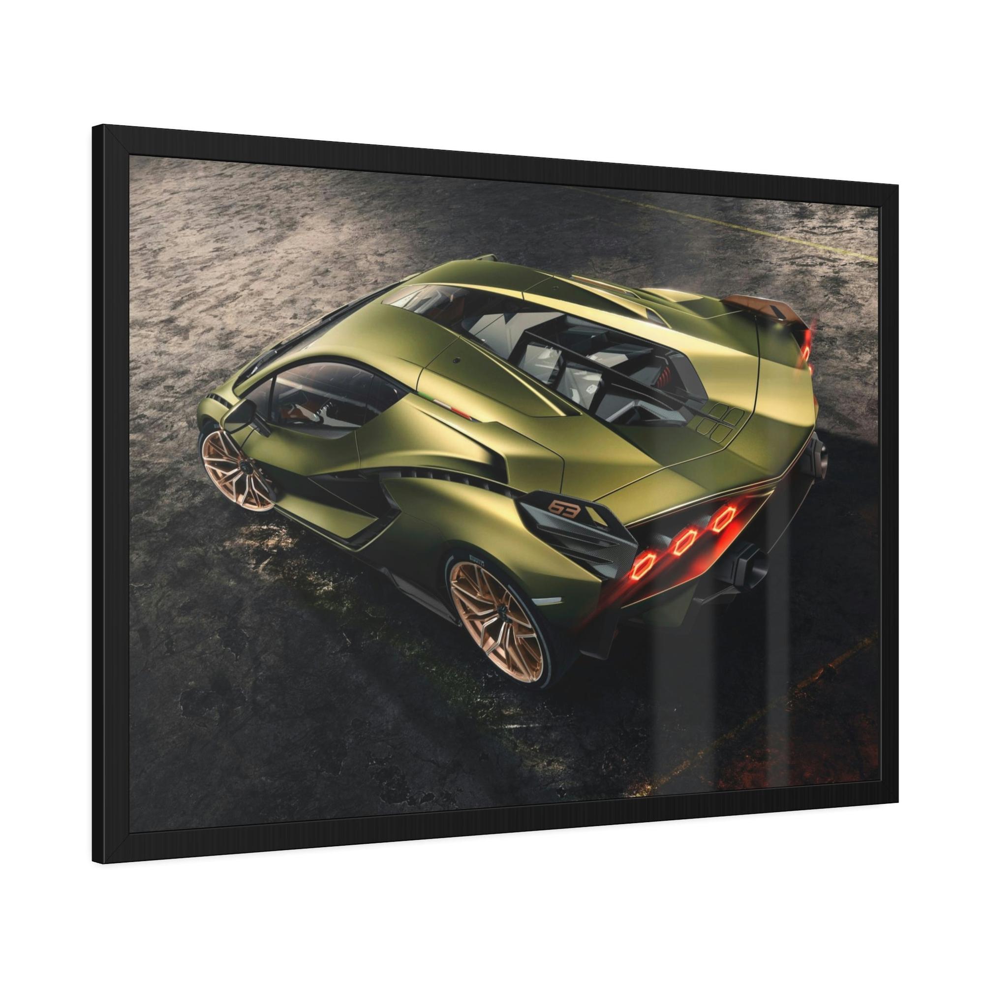 Lamborghini Lamborghini Adrenaline: Canvas & Posters of Sleek Sport Car