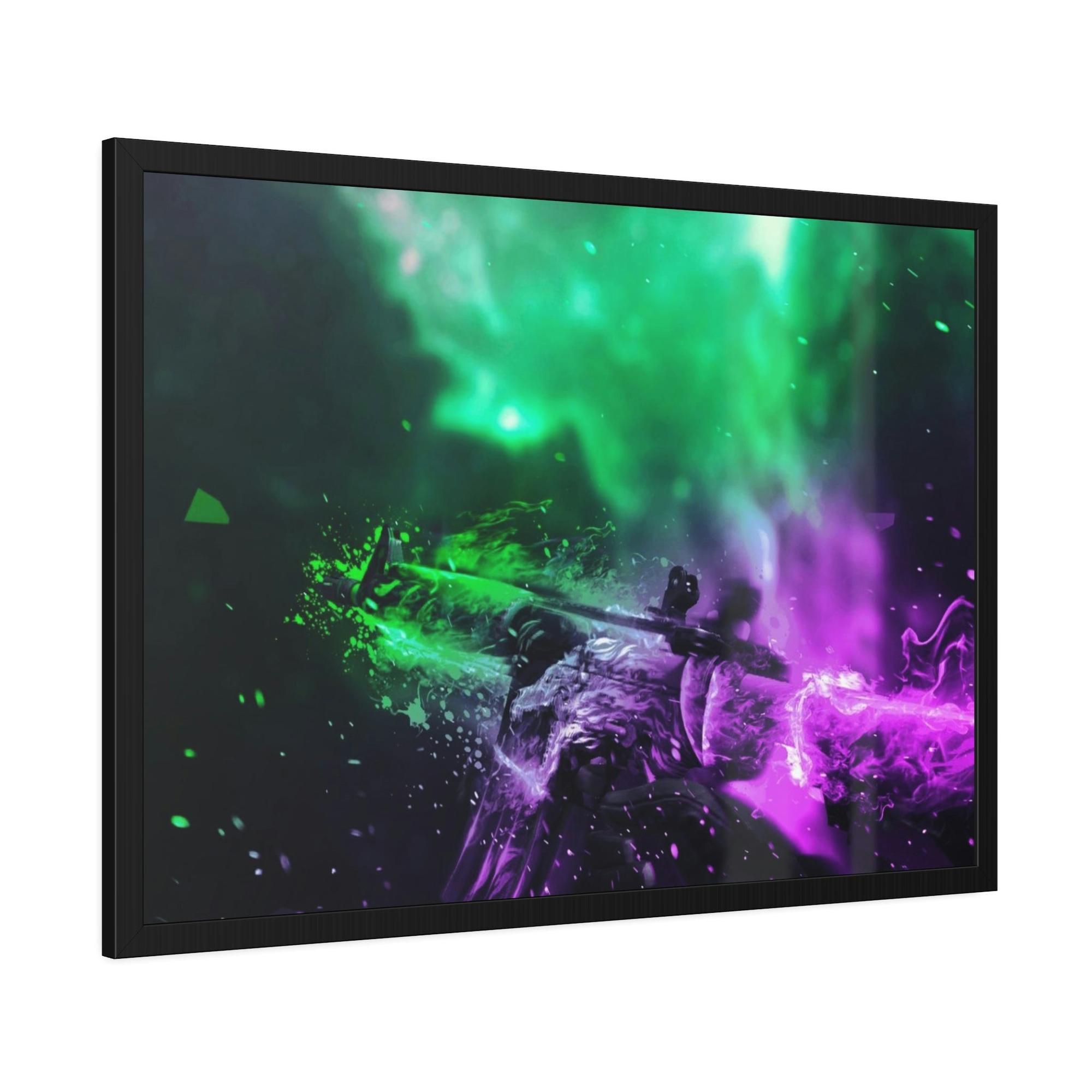 Counter Strike Counter Strike Chronicles: Immersive Gaming Art on Natural Canvas & Poster