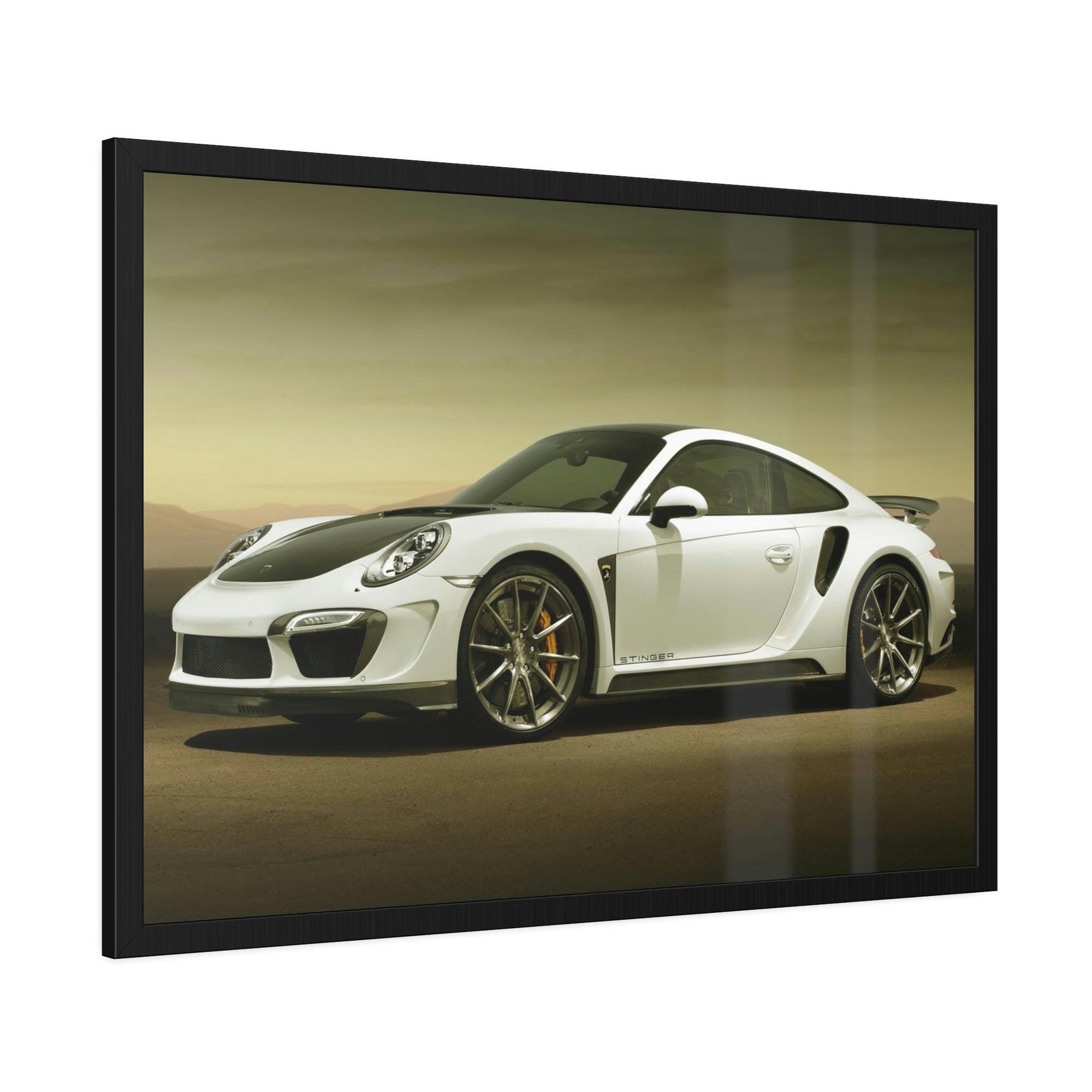 Porsche Porsche Performance Art: Canvas & Poster Print of a Sports Car Masterpiece