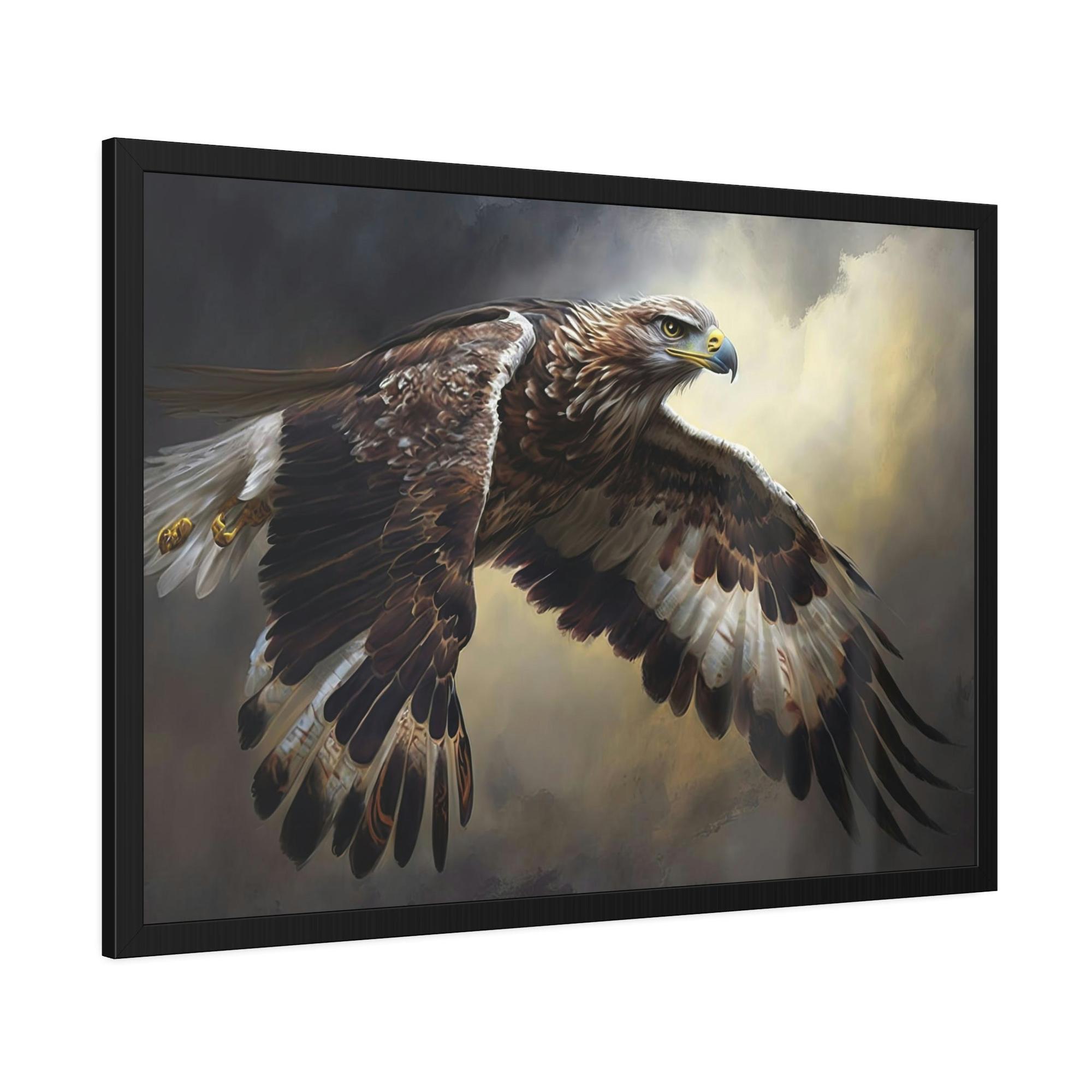 Eagles Ethereal Majesty: Poster & Canvas Immersing in the World of Eagles