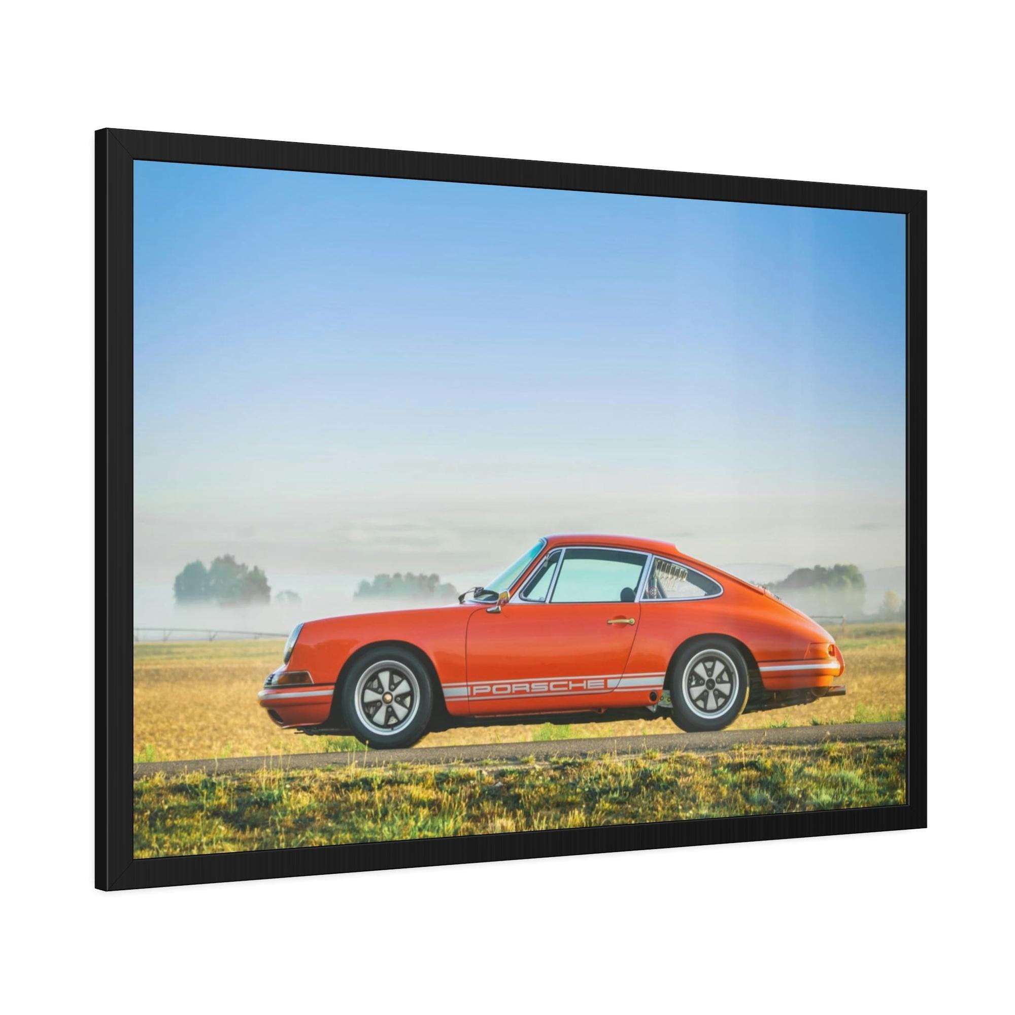 Porsche Porsche's Timeless Beauty: Wall Art Print on Canvas & Poster