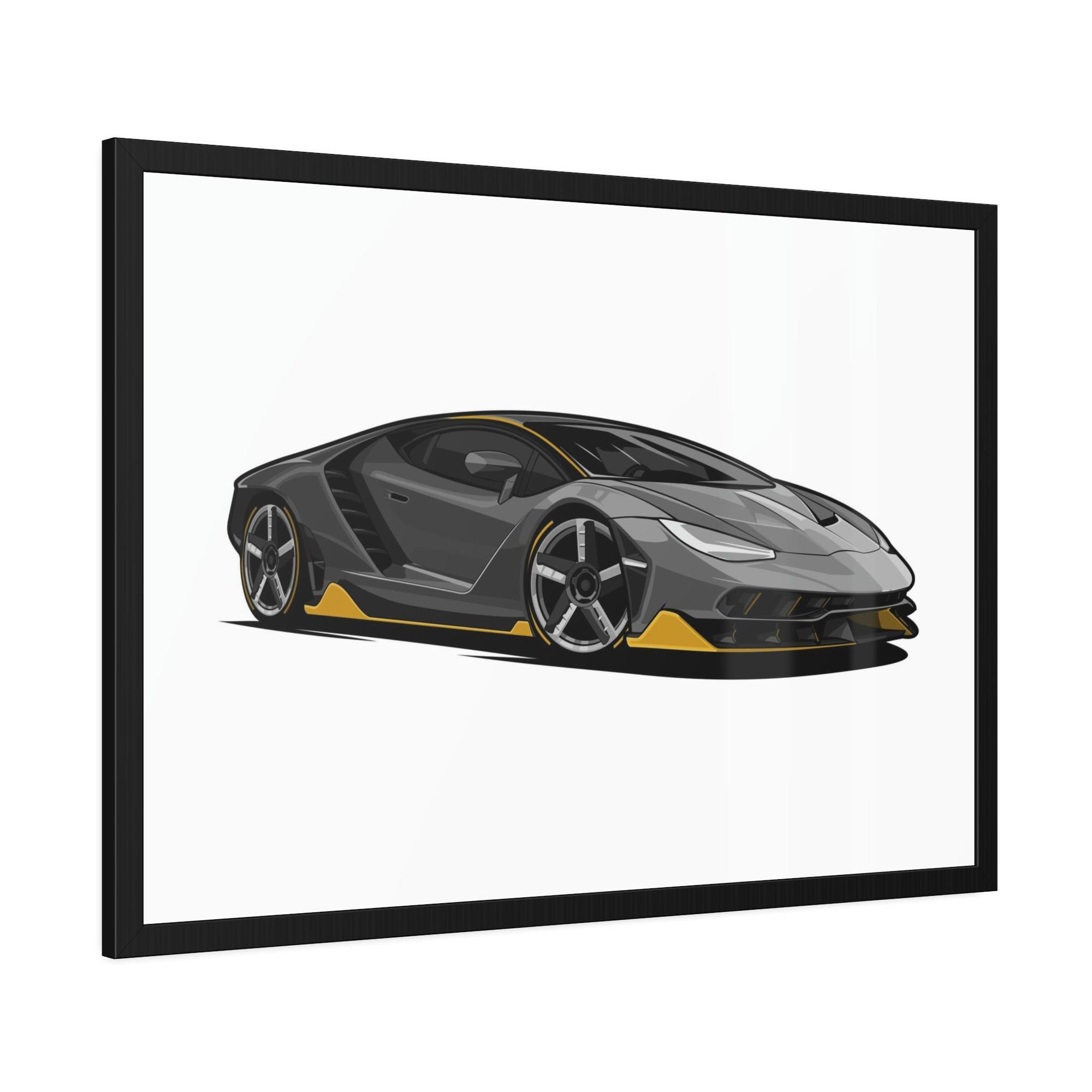 Lamborghini Lamborghini Legacy: Exquisite Canvas & Poster Art and Wall Print