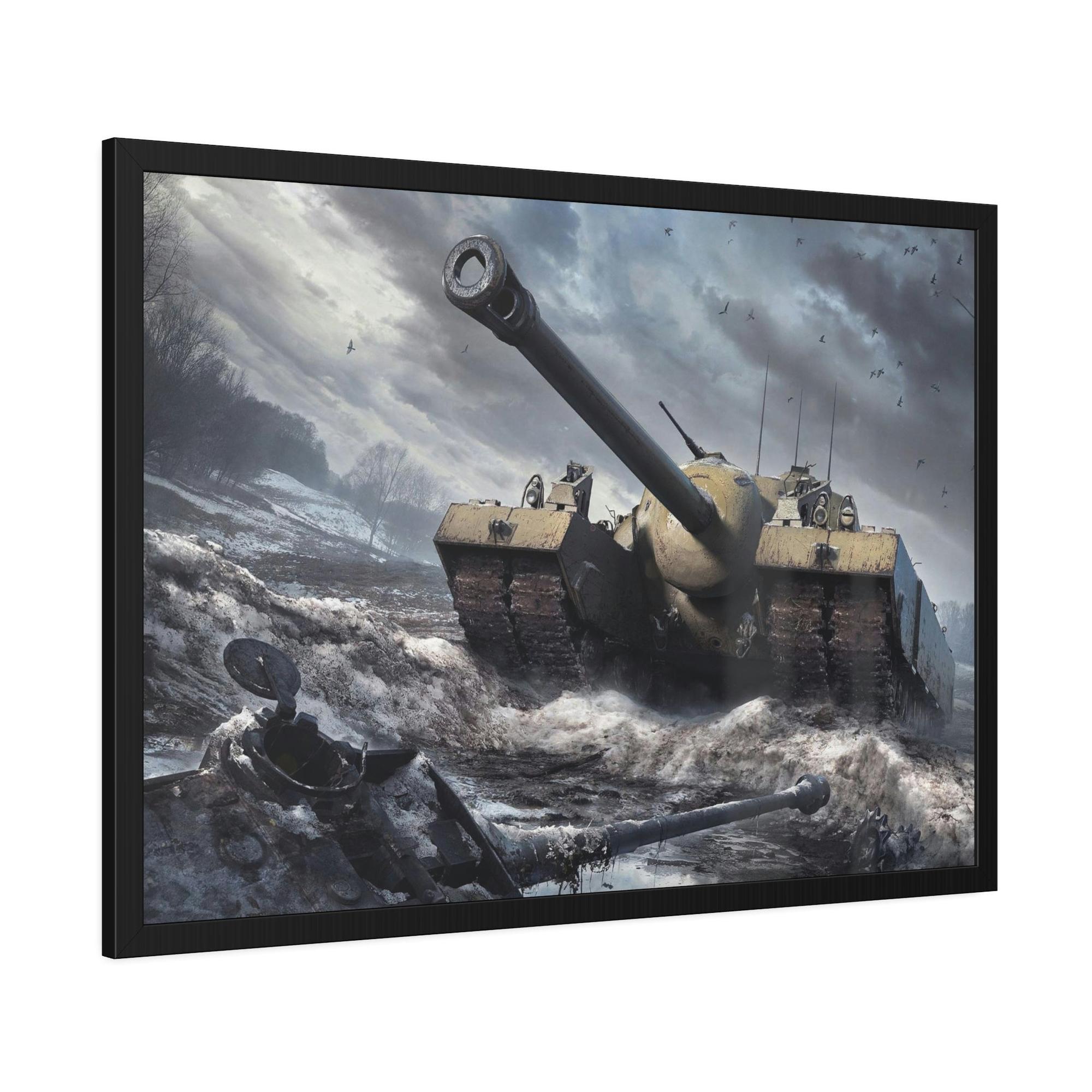 World Of Tanks The Art of Armored Warfare: Canvas & Poster Masterpiece from World of Tanks