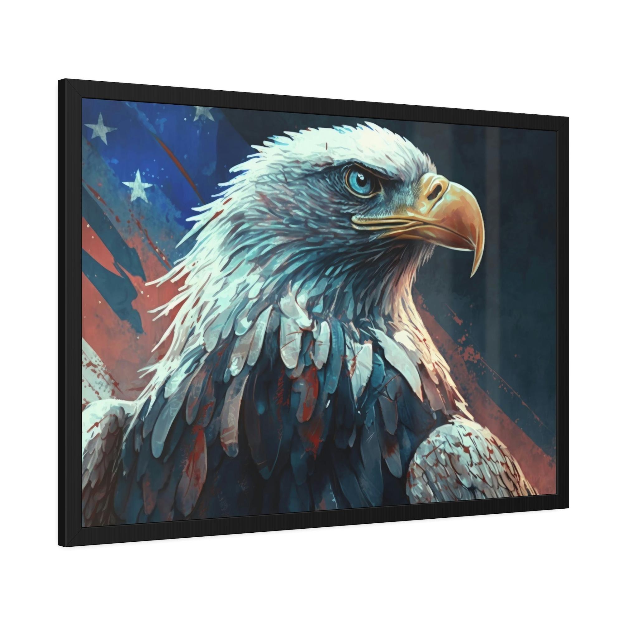 Eagles Skybound Spirits: Canvas Wall Art Embracing the Ethereal Presence of Eagles