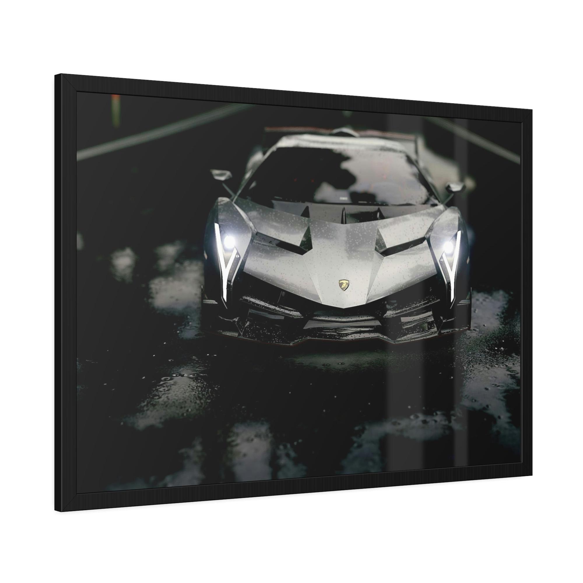 Lamborghini The Art of Luxury: Lamborghini Fine Art Canvas & Posters Print for Auto Lovers
