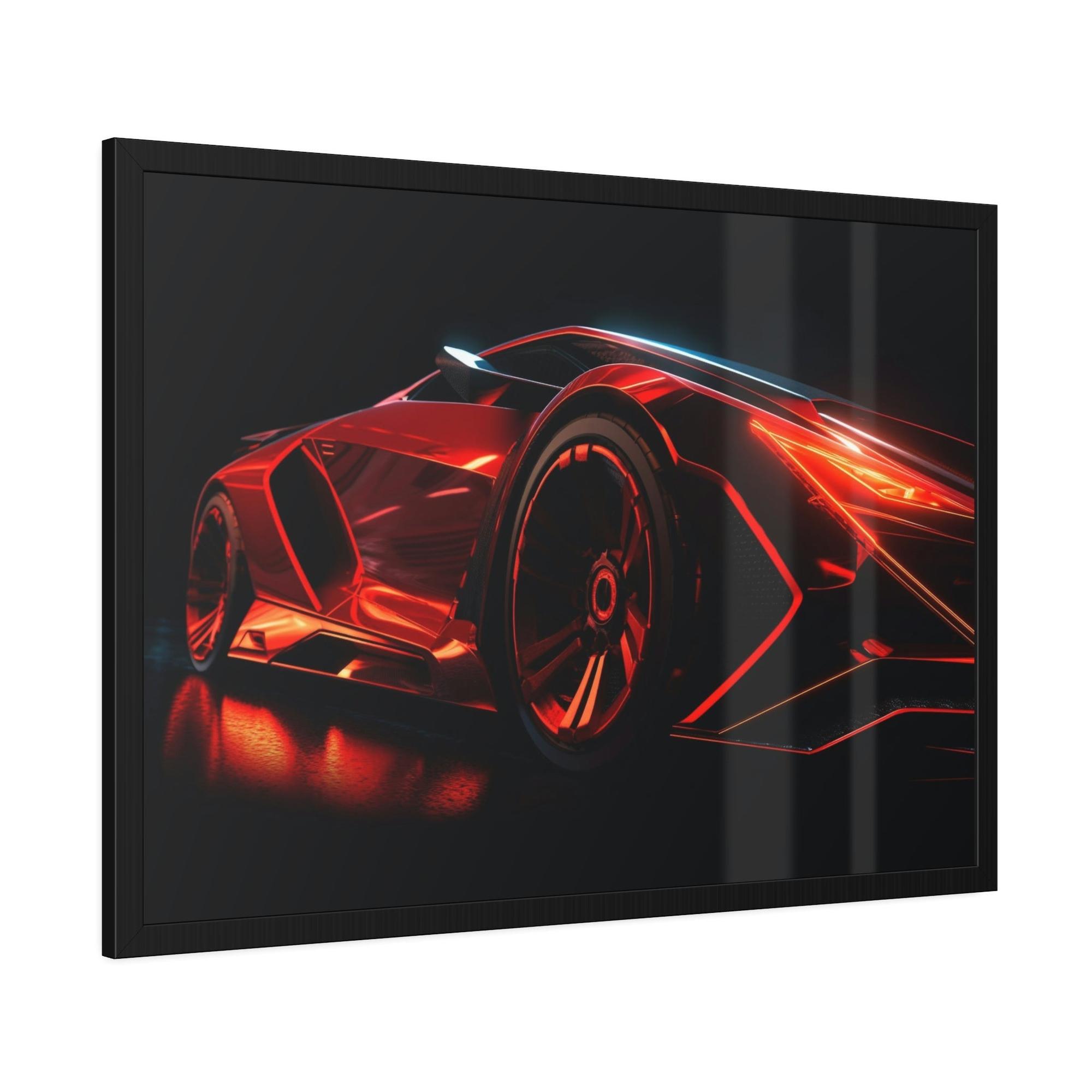 Lamborghini Italian Supercar Artistry: Framed Canvas & Poster Art with Lamborghini