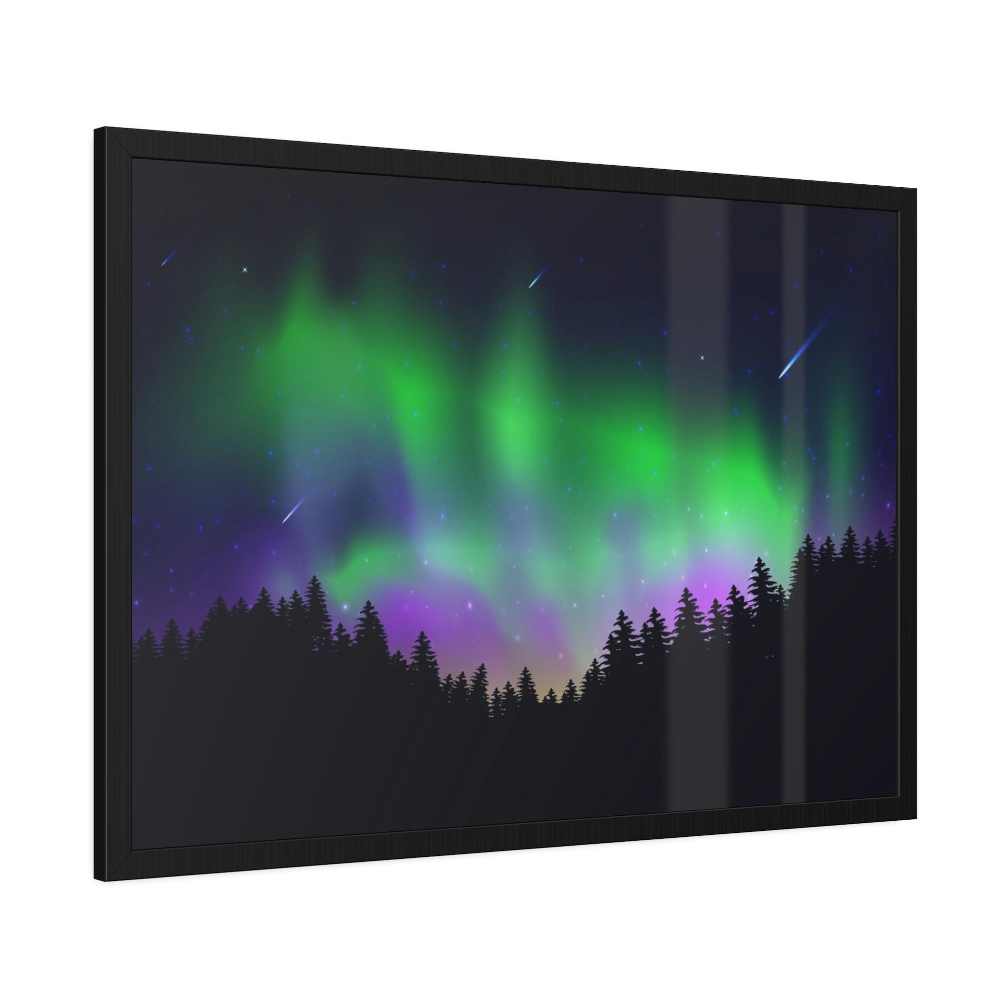 Aurora Borealis Aurora Borealis Shimmer: A Warm and Fanciful Night Sky