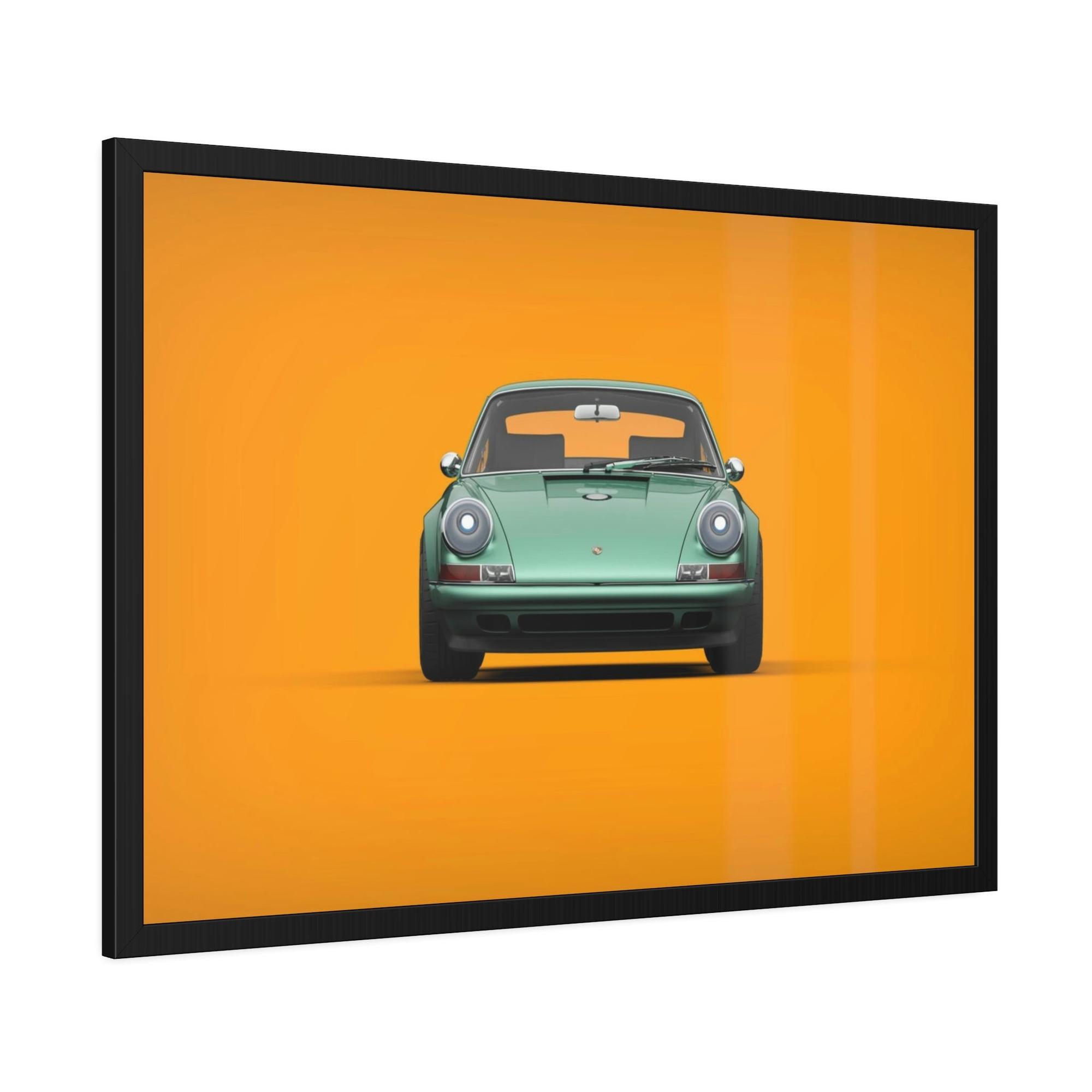 Porsche The Porsche Dream: A Natural Canvas & Poster Print of the Iconic Luxury Car