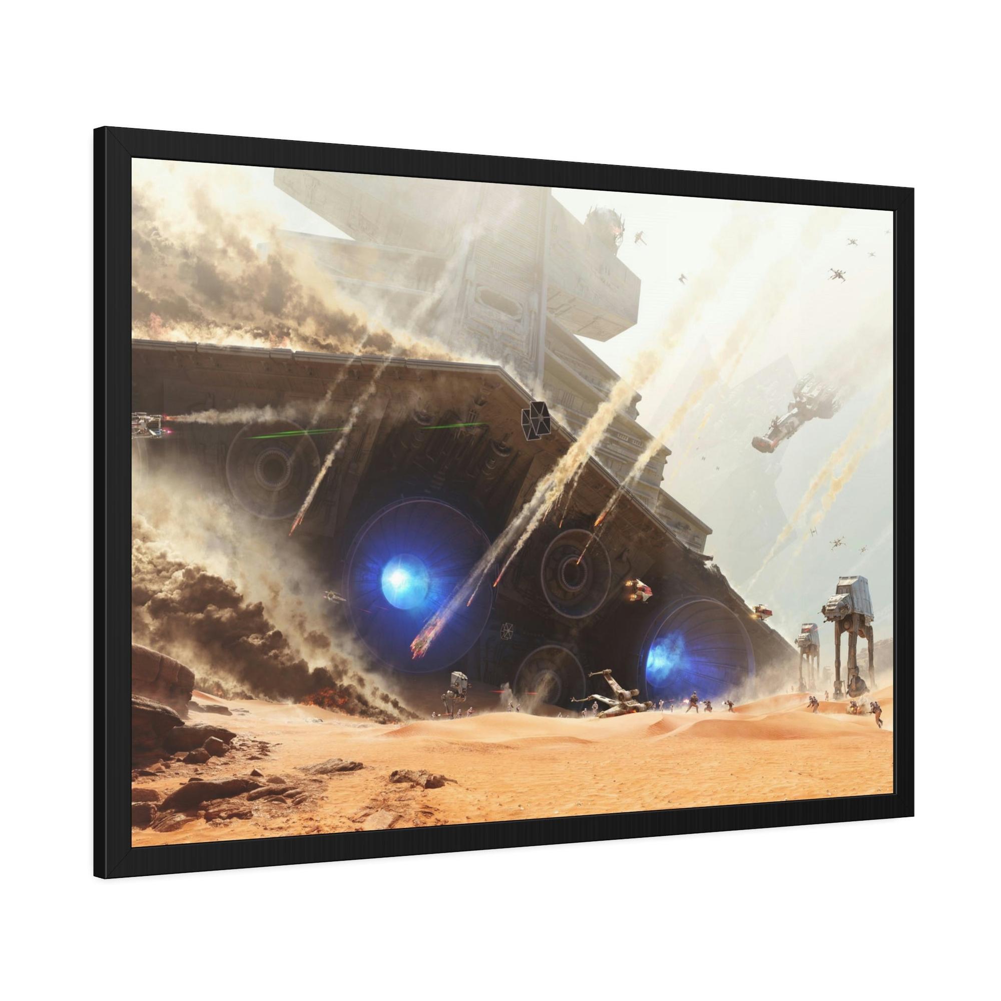 Star Wars Star Wars Wall Art: Canvas & Poster Print of Intergalactic Adventure